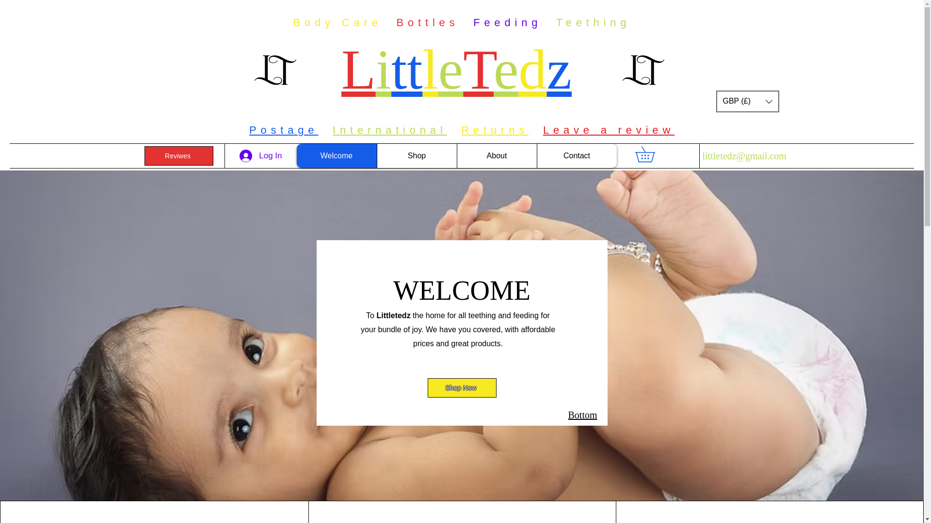 website screenshot of https://littletedz.com/