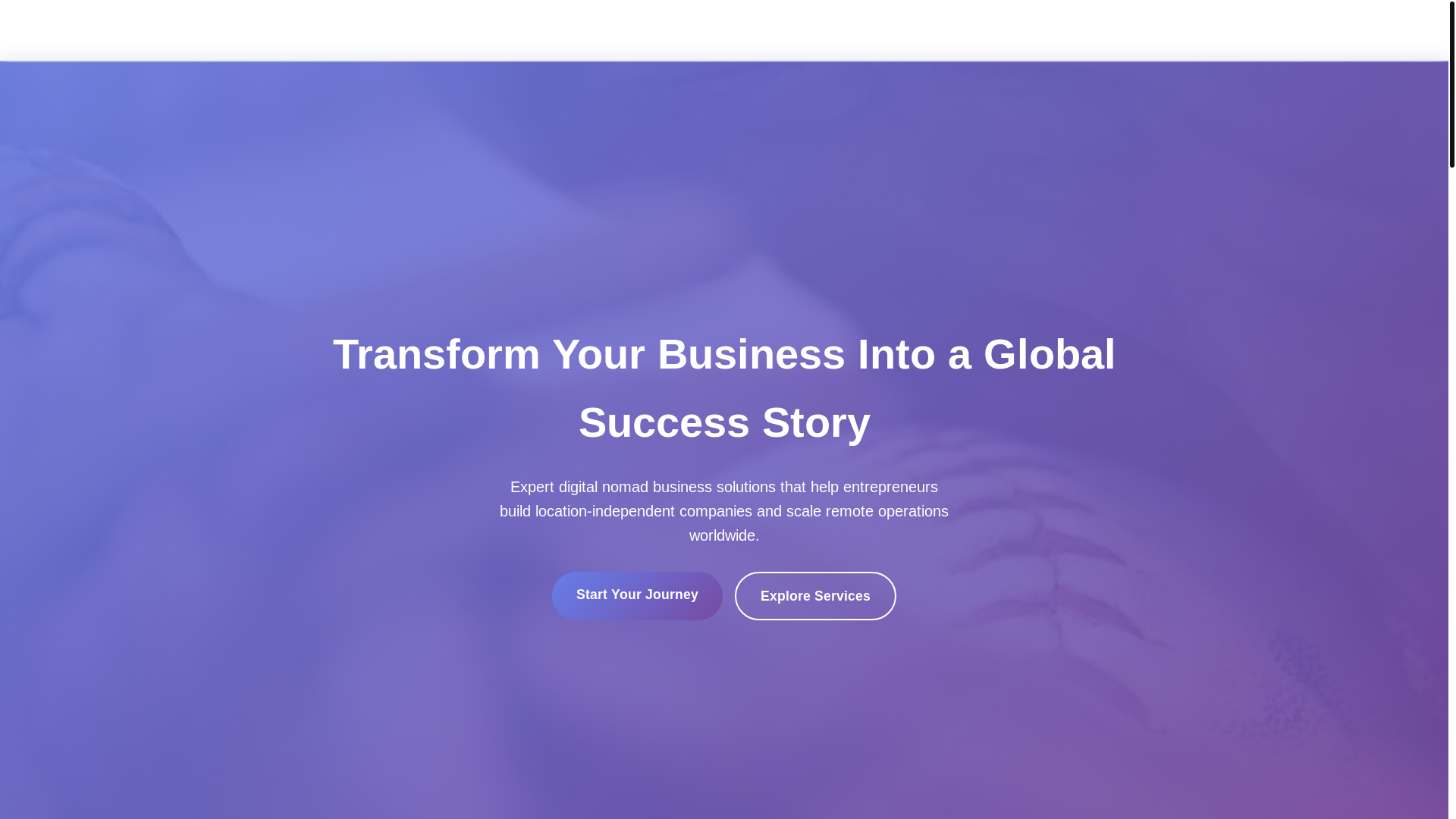 website screenshot of https://growthnomadsolutions.cyou/