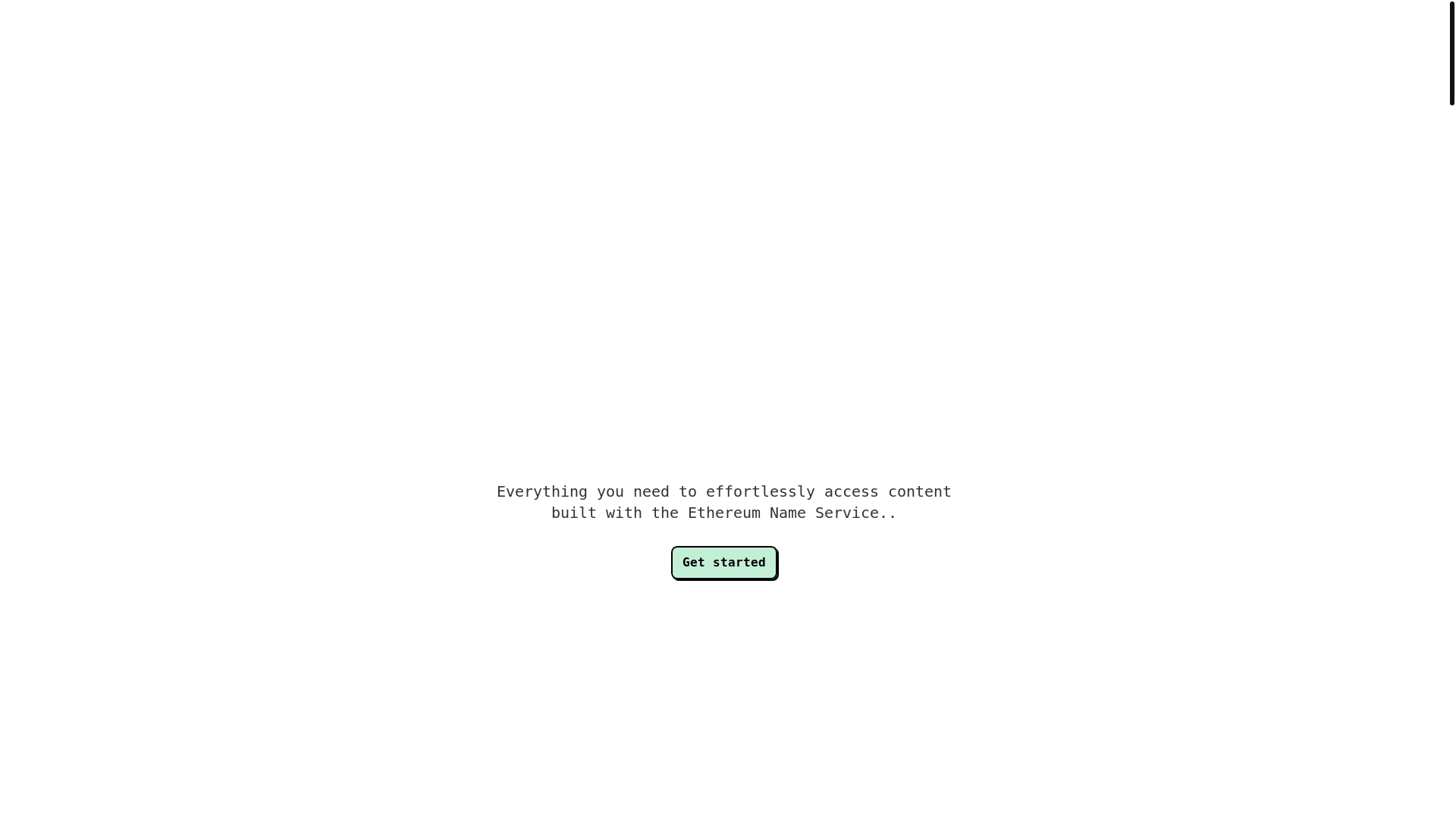 website screenshot of https://eth.limo/