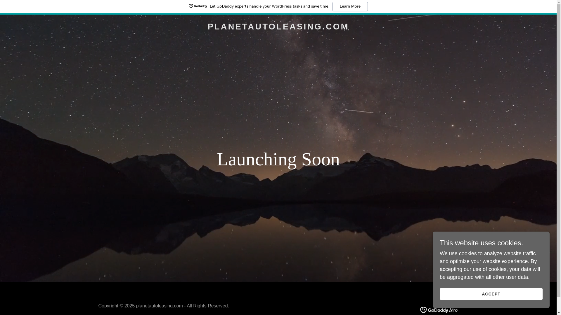 website screenshot of https://planetautoleasing.com/