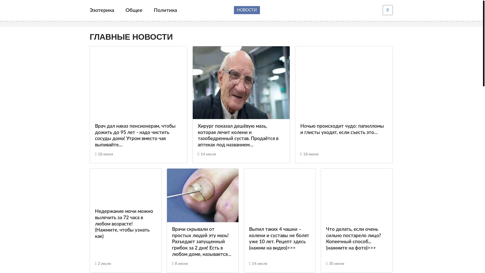 website screenshot of https://zonanvostnoja.click/