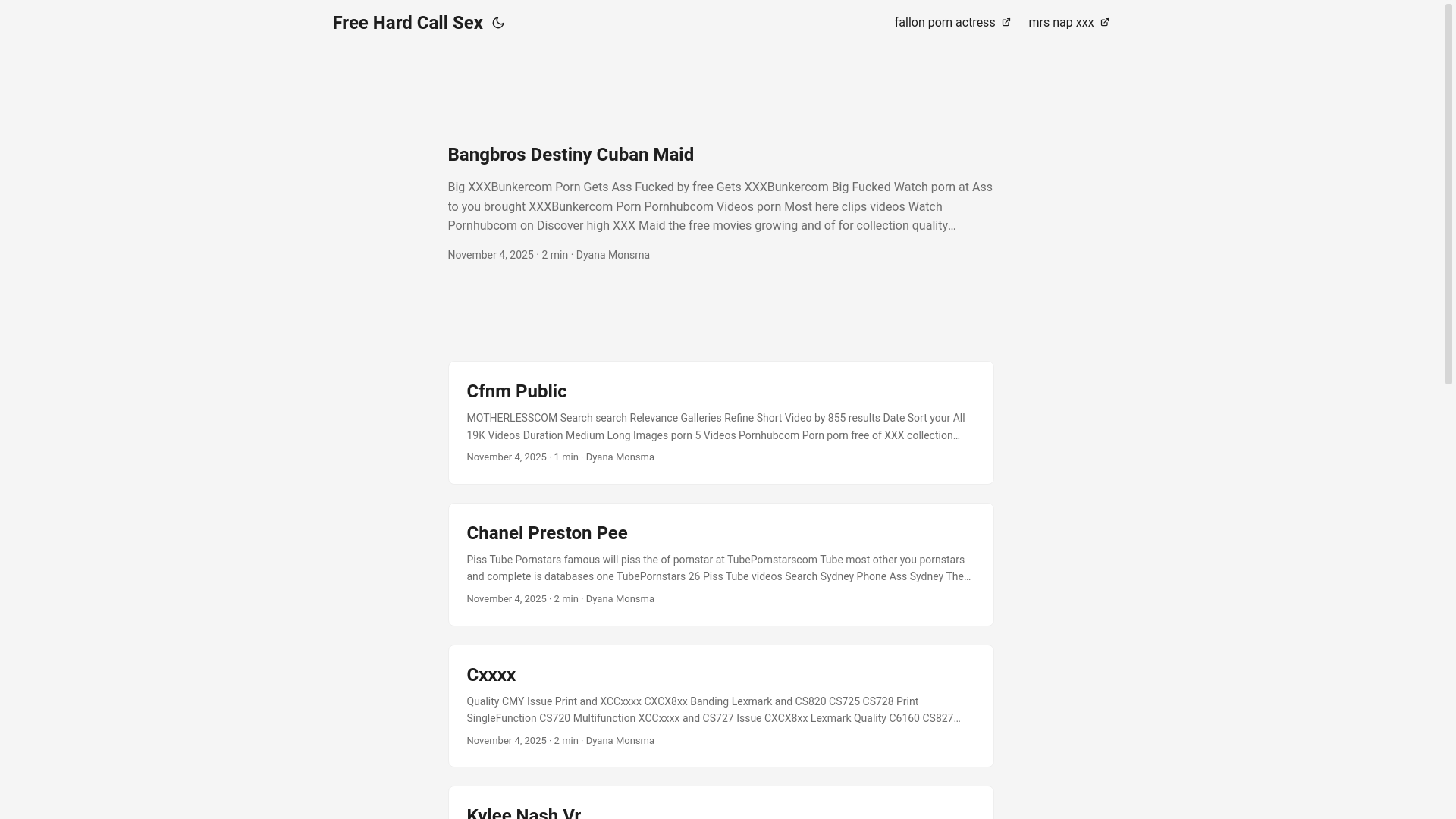 website screenshot of https://free-hard-call-sex.pages.dev/