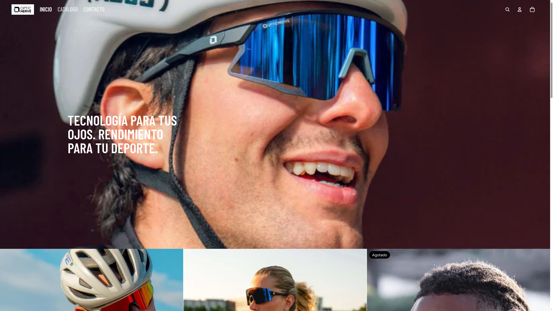 website screenshot of https://opticnervecolombia.com/