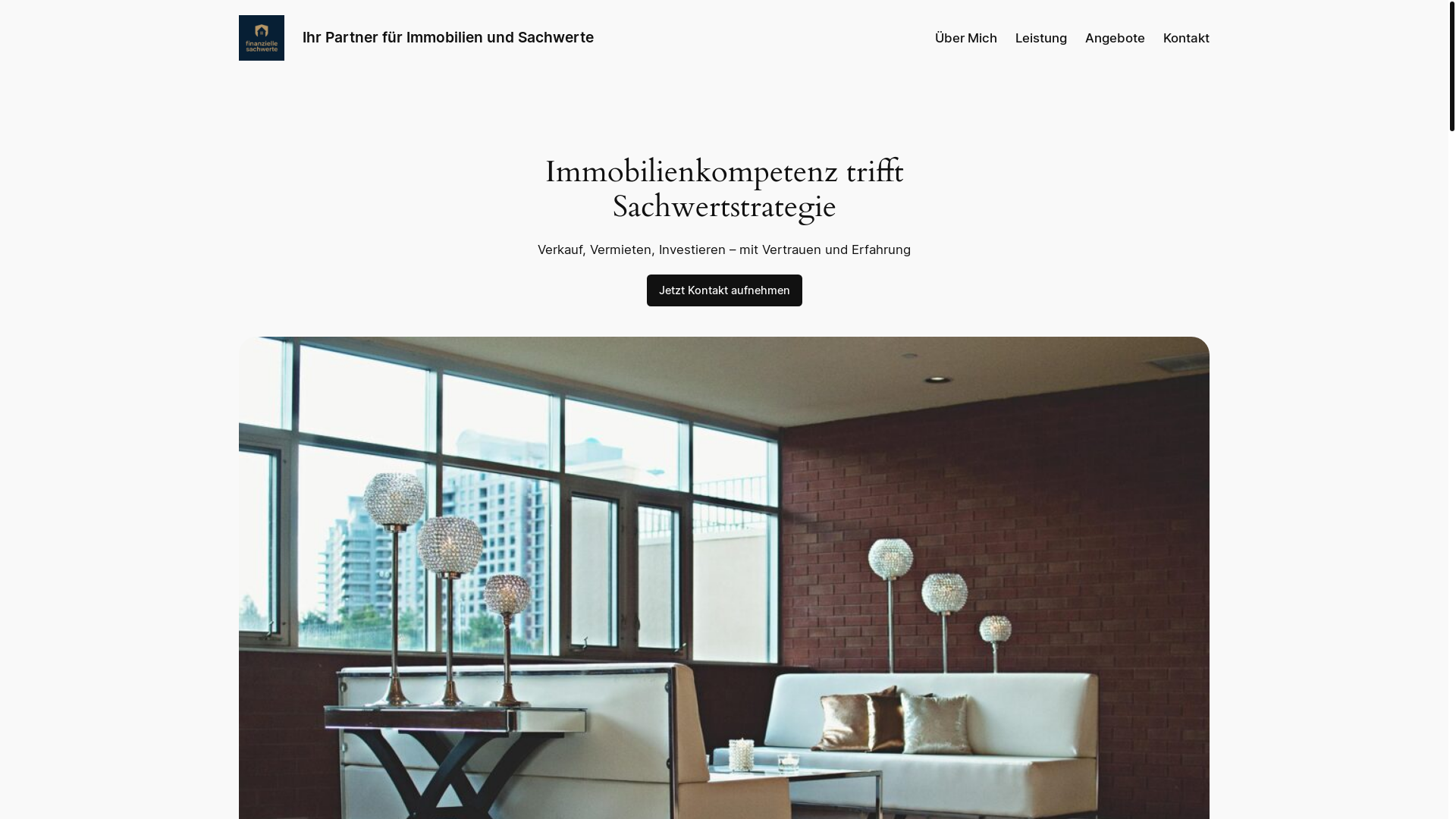 website screenshot of https://finanziellesachwerte.de/