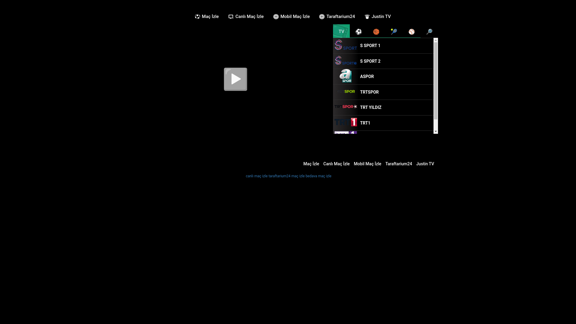 website screenshot of https://bedavamaclar14.in/