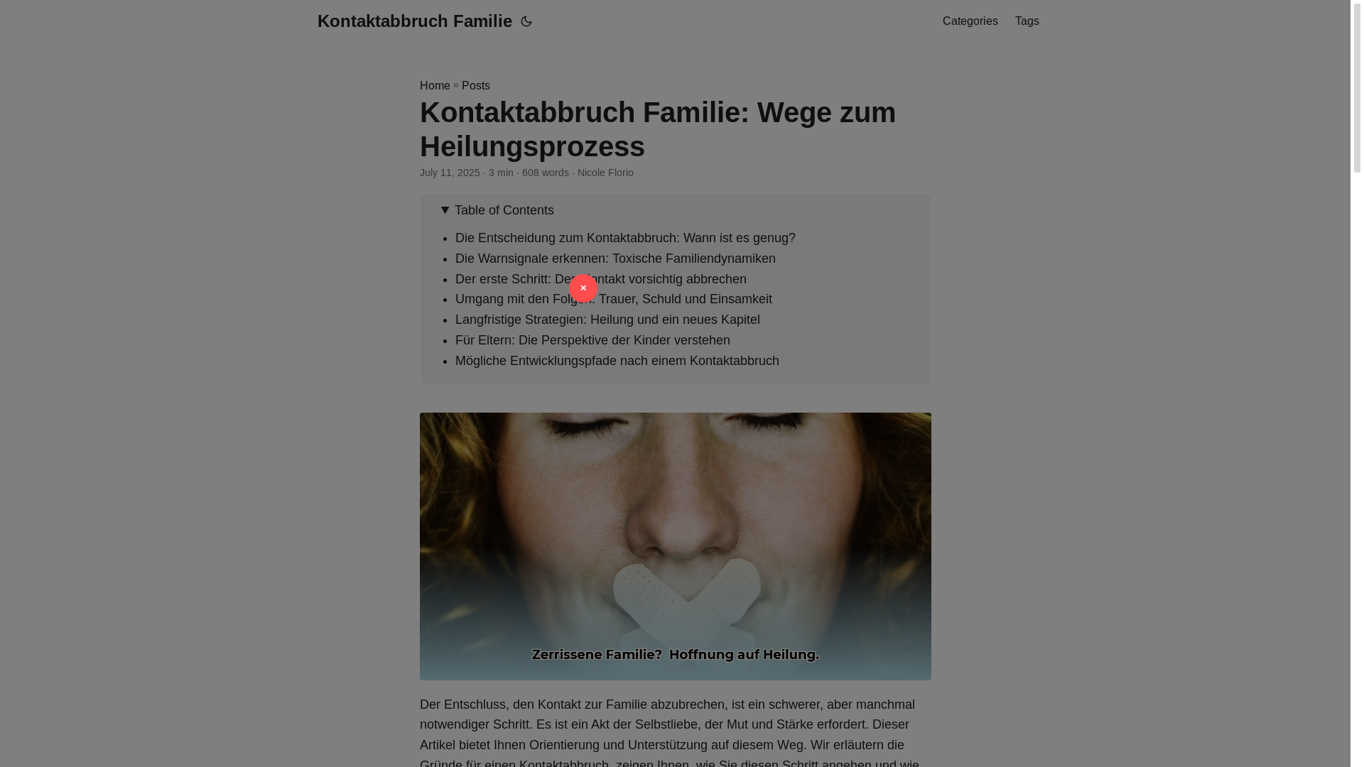 website screenshot of https://kontaktabbruch-familie.pages.dev/