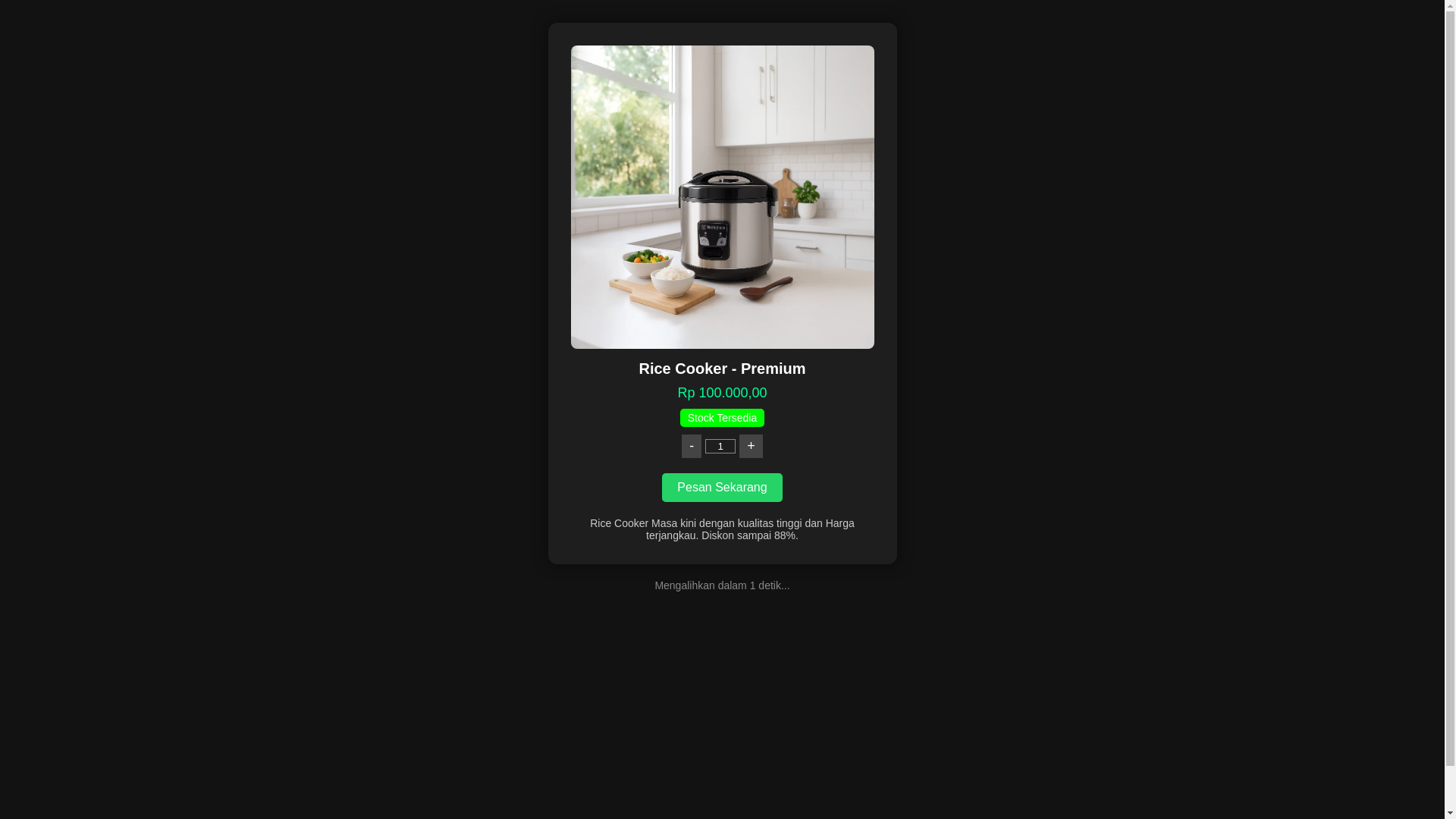 website screenshot of https://jualankita.pages.dev/