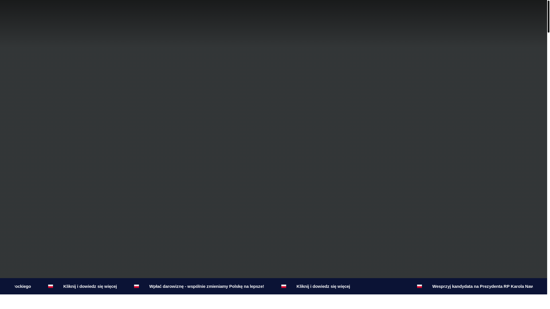 website screenshot of https://karolnawrocki2025.pl/