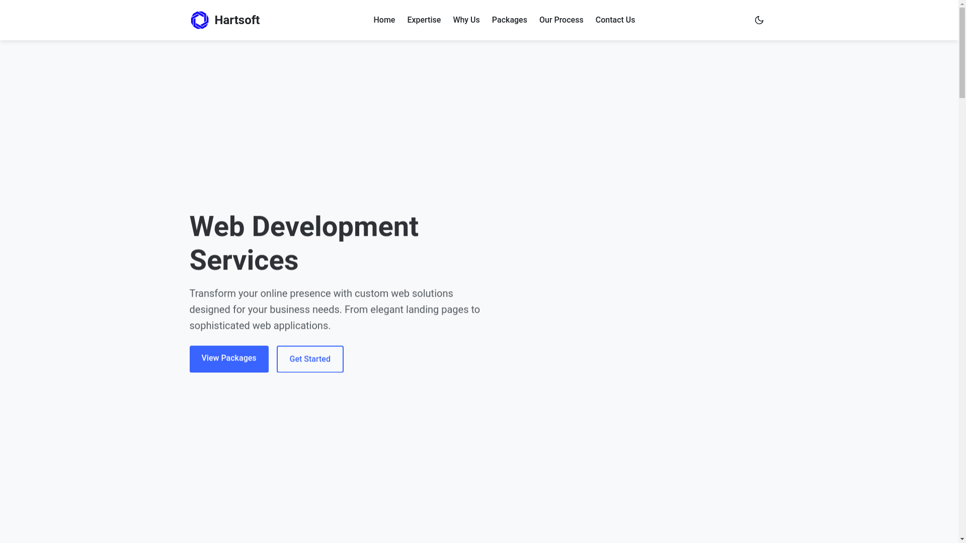 website screenshot of https://hartsoft-website.pages.dev/