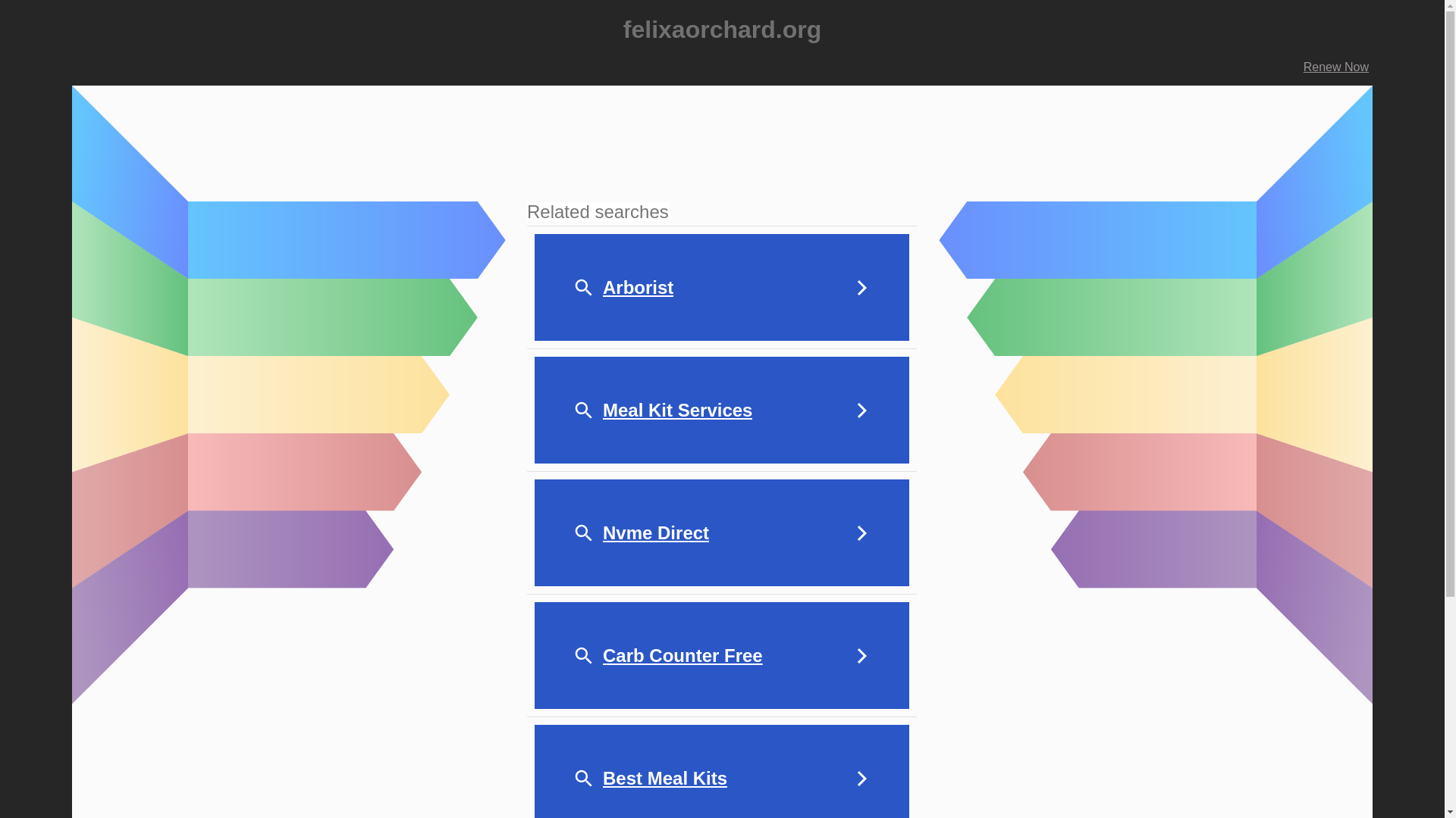 website screenshot of https://felixaorchard.org/