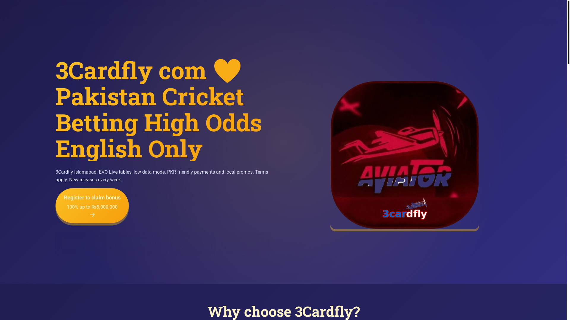 website screenshot of https://3cardflyb.com/