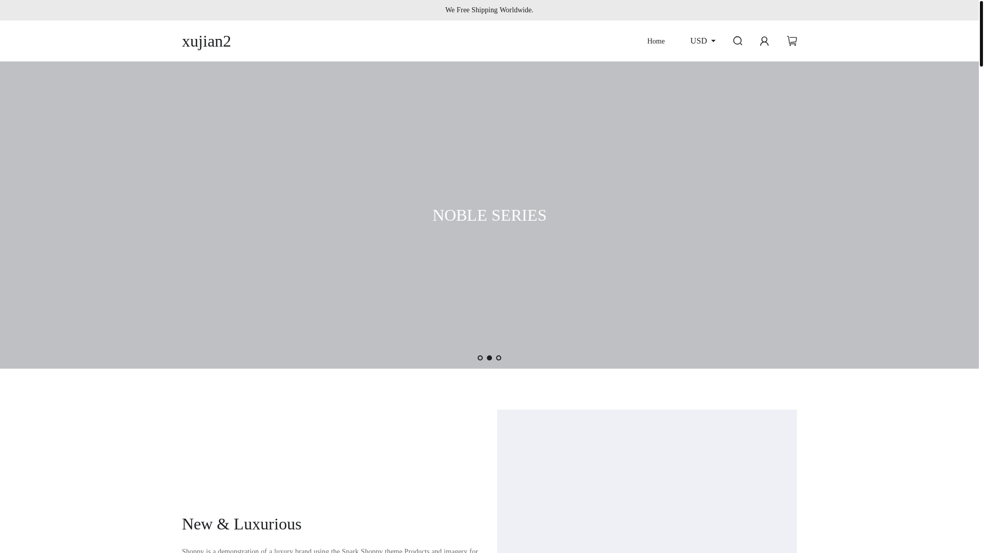 website screenshot of https://serenityking.shop/