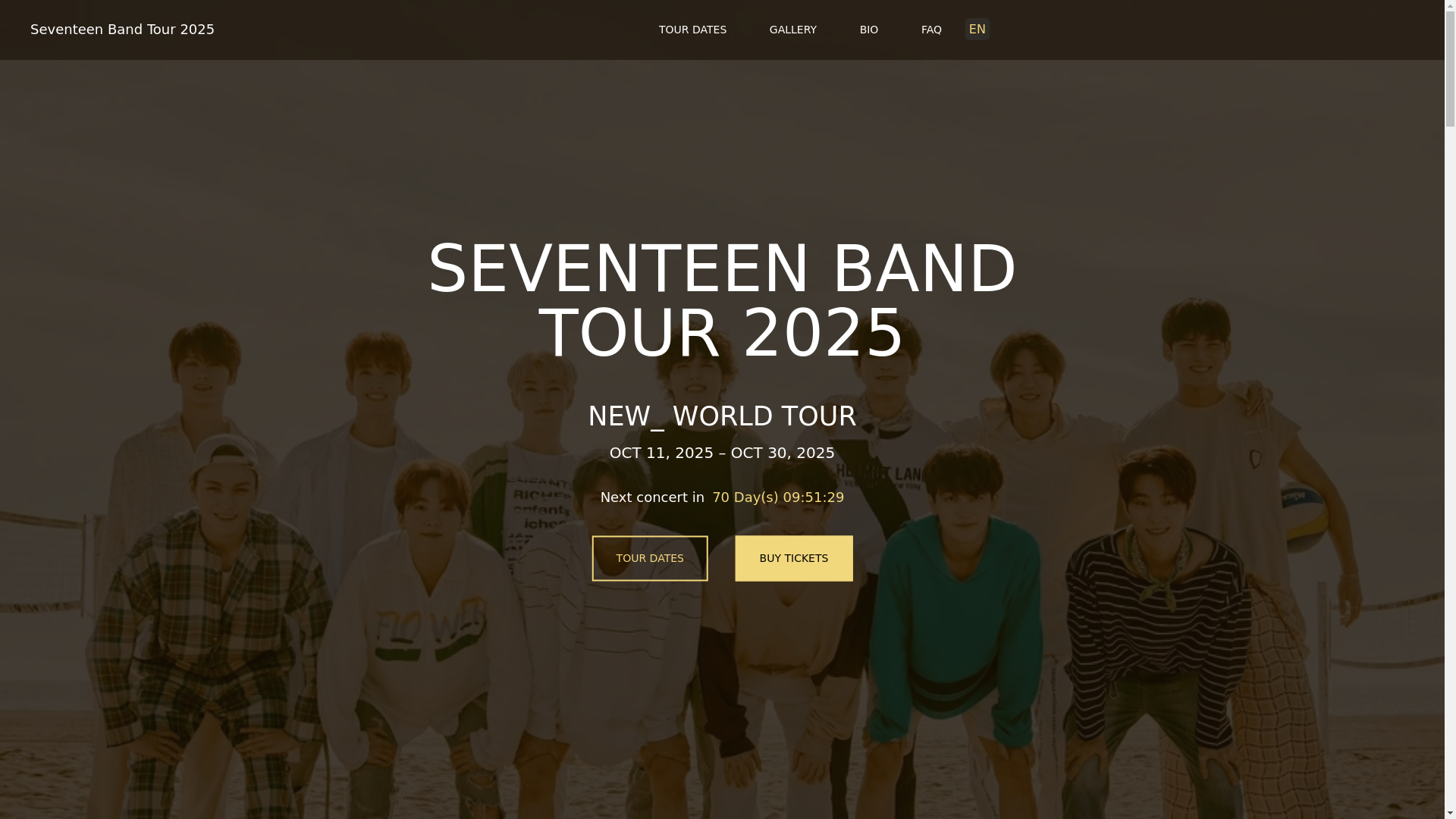 website screenshot of https://seventeenbandtour-com-github-io.pages.dev/