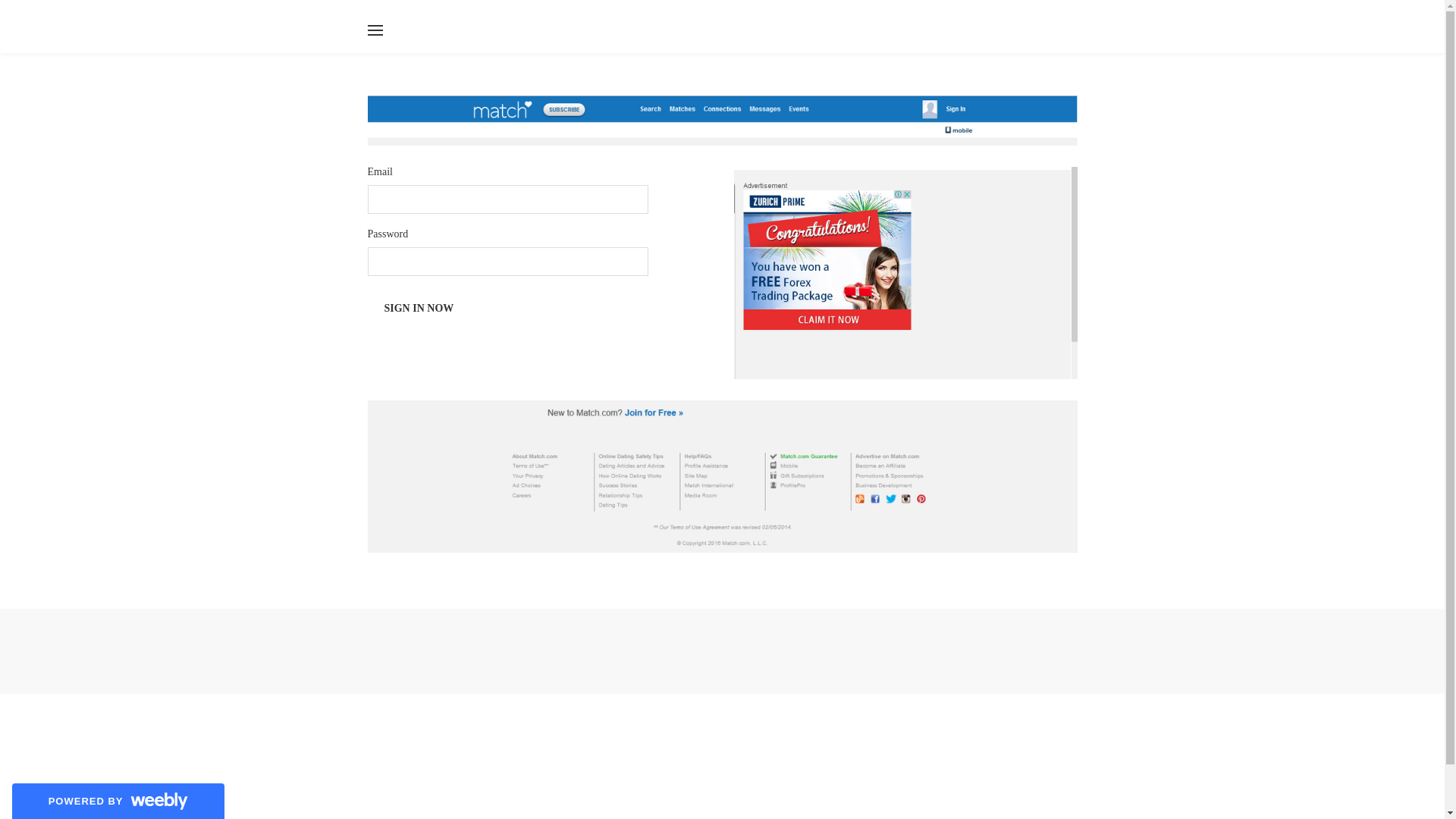 website screenshot of https://match-view-photos.weebly.com