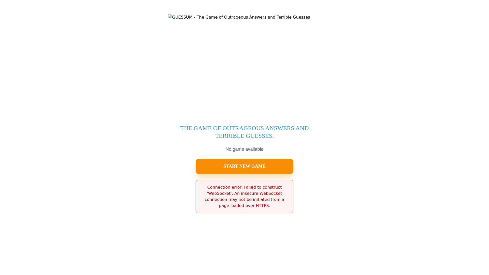 website screenshot of https://guessum.app/