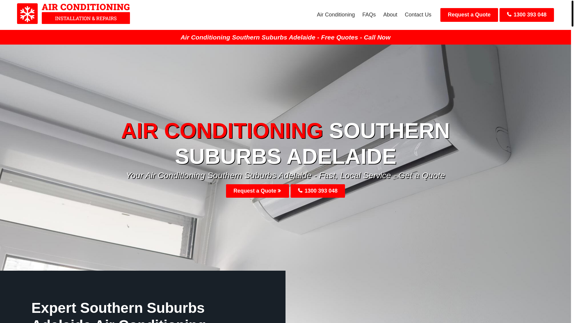 website screenshot of https://southernsuburbsairconservices-com-au.pages.dev/