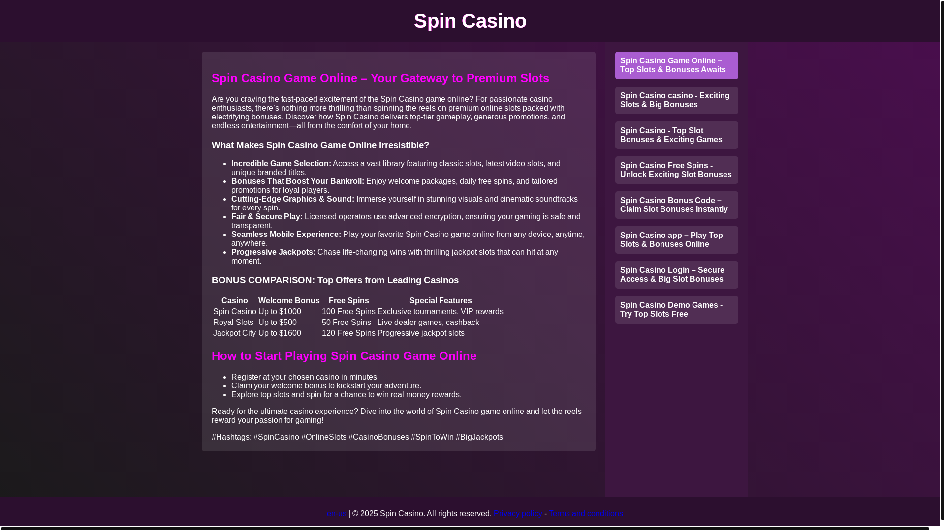 website screenshot of https://play-spincasino-usksx.pages.dev/