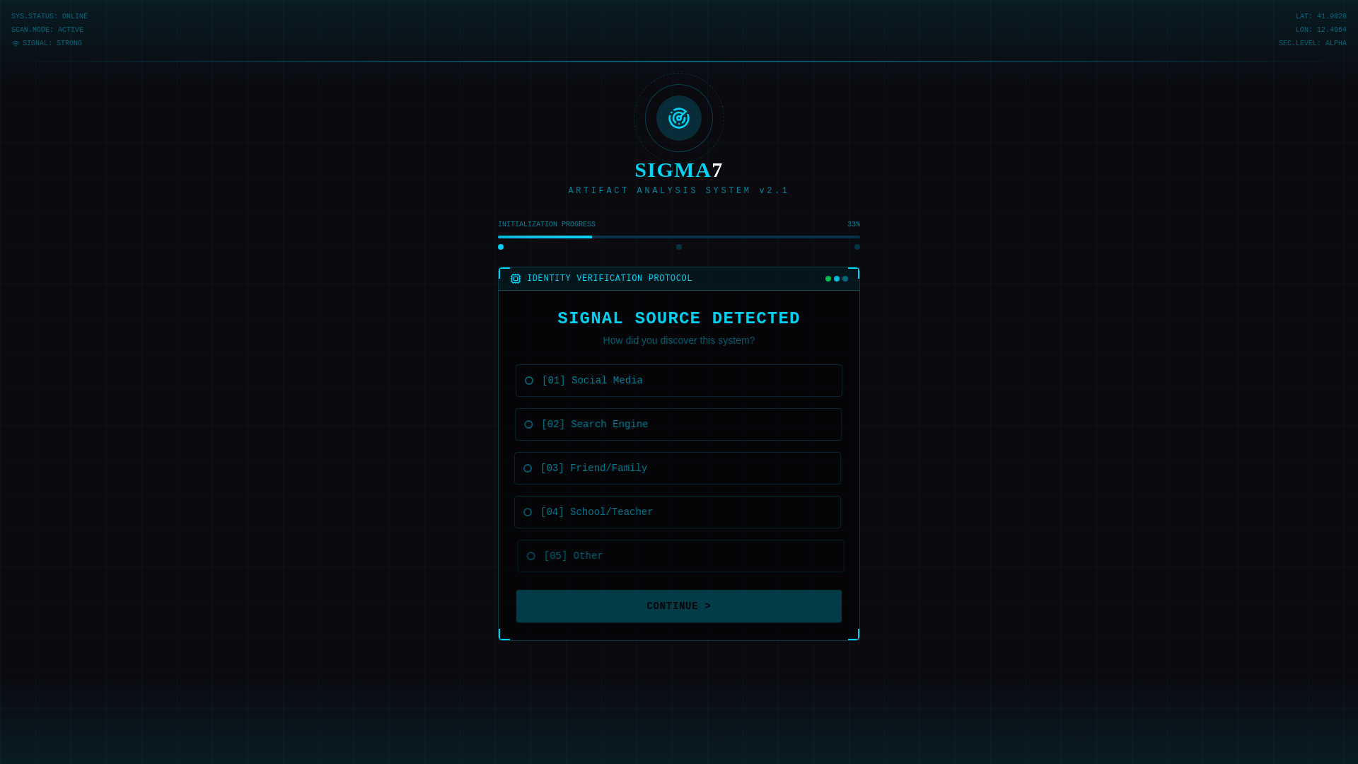 website screenshot of https://sigma7va.com/