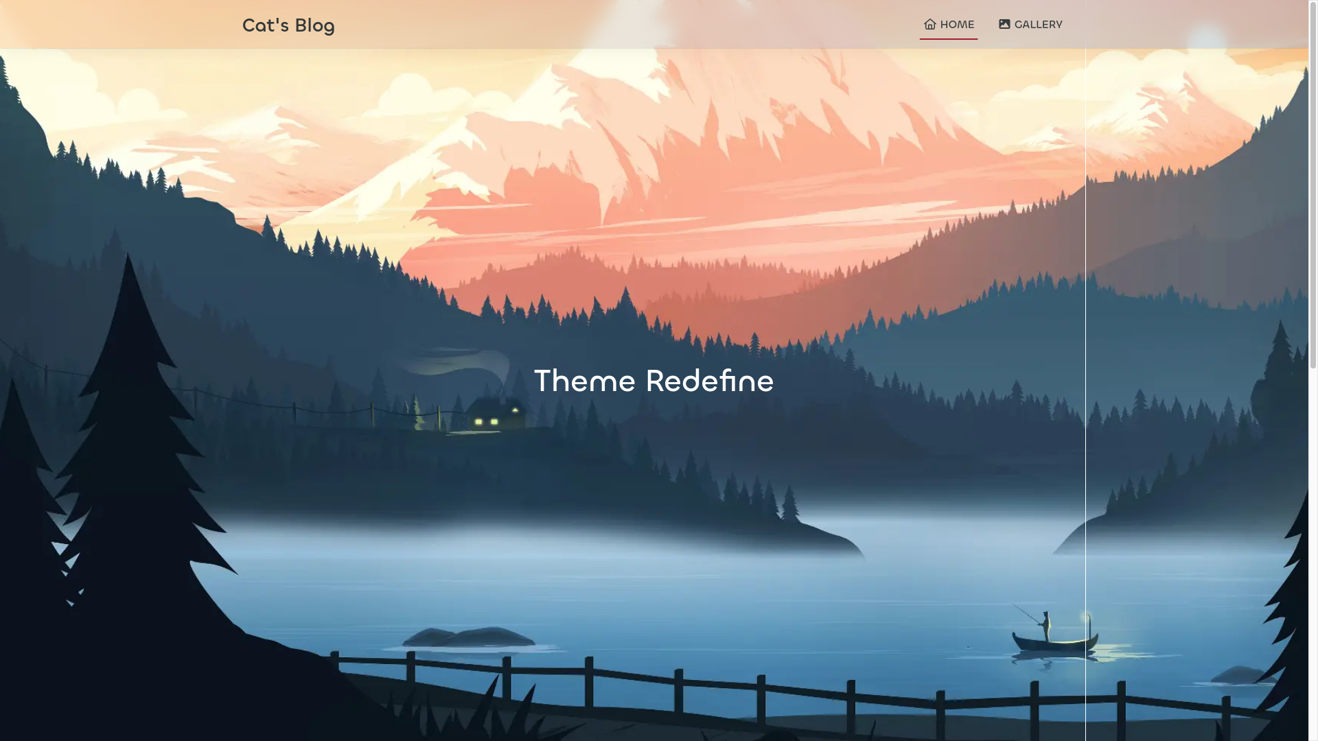 website screenshot of https://catsblog-d8b.pages.dev/