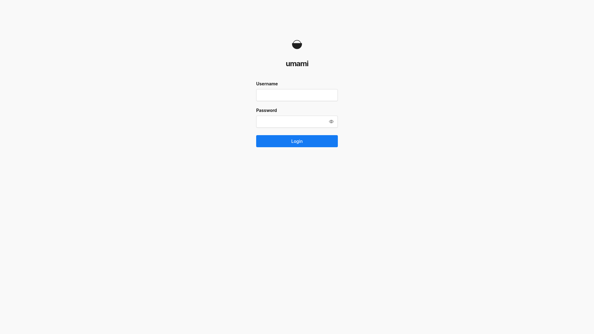 website screenshot of https://umami-c8txy.sevalla.app