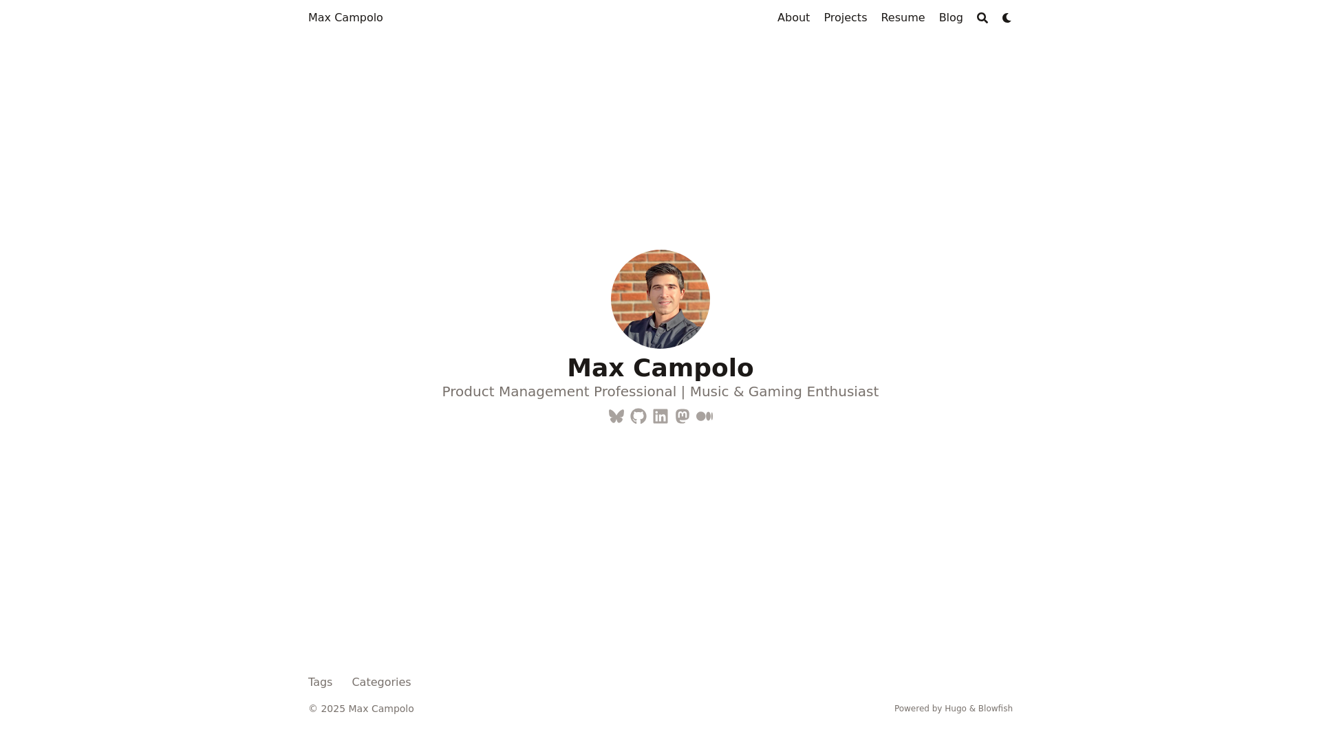 website screenshot of https://maxcampolo-com.pages.dev/