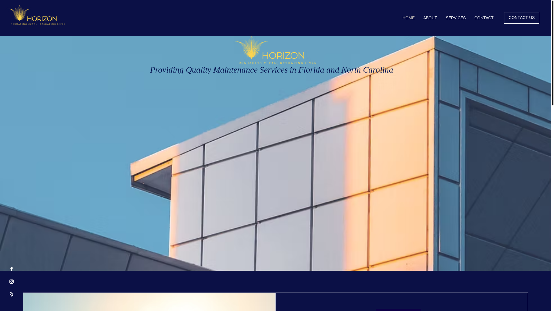 website screenshot of https://horizonc87.com/