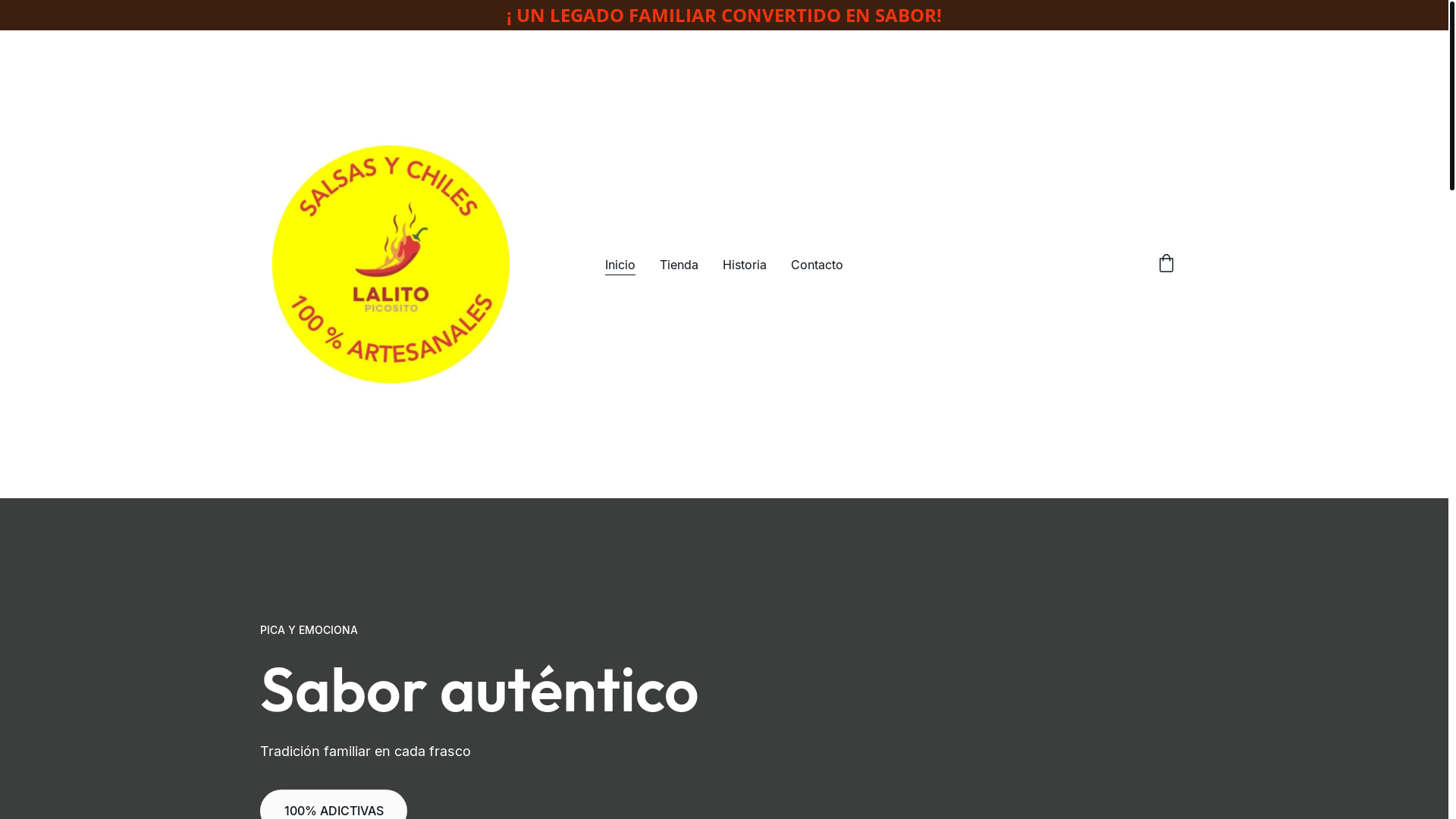 website screenshot of https://lalitopicosito.com.mx/