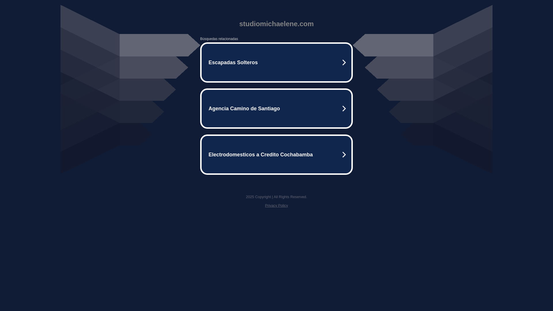 website screenshot of https://studiomichaelene.com/