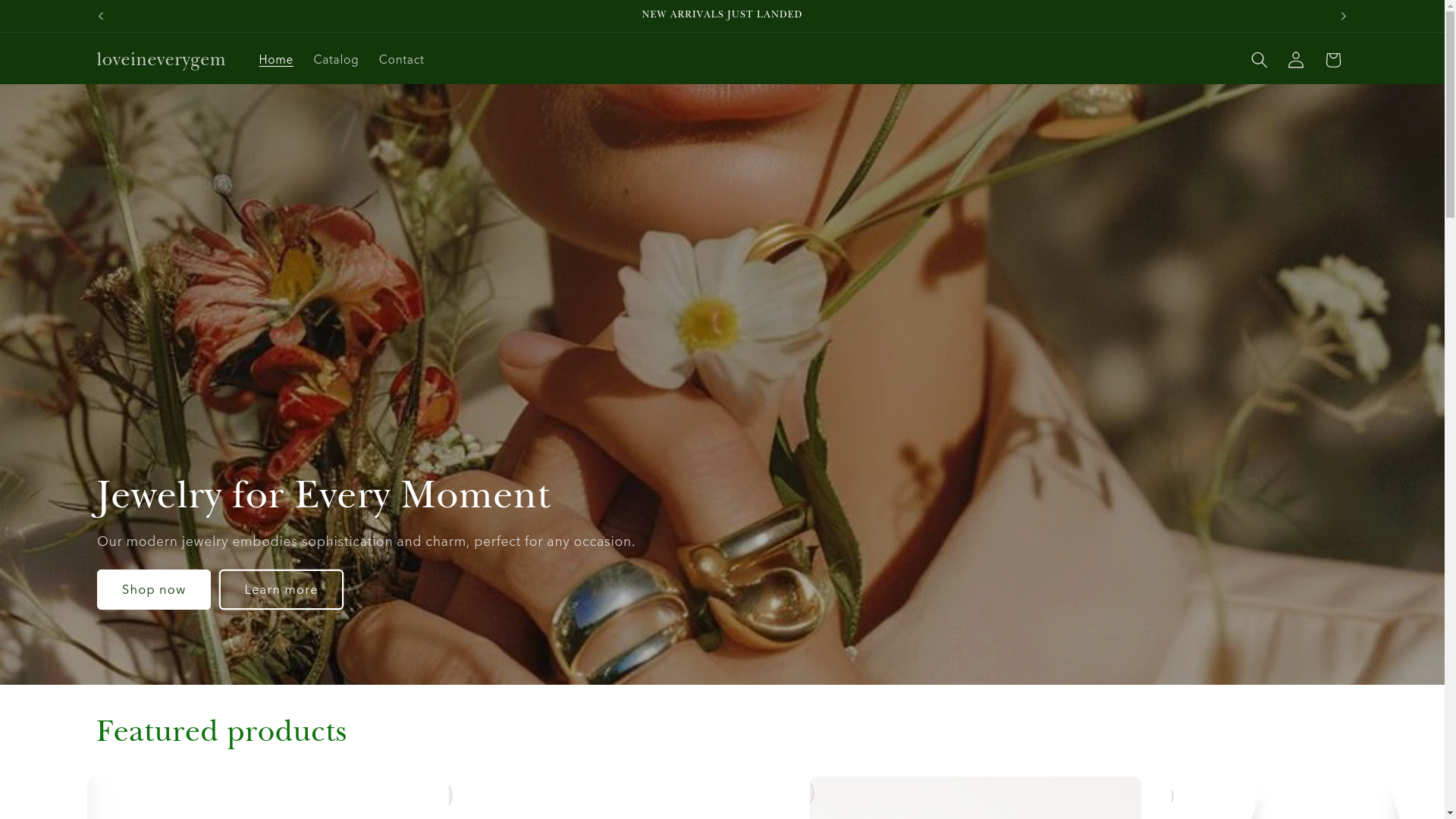 website screenshot of https://eternalgoldenhour.store/