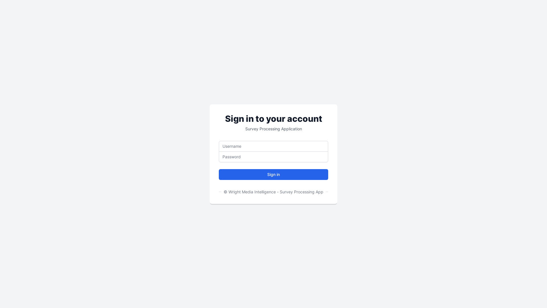 website screenshot of https://survey-app-secured-staging.pages.dev/