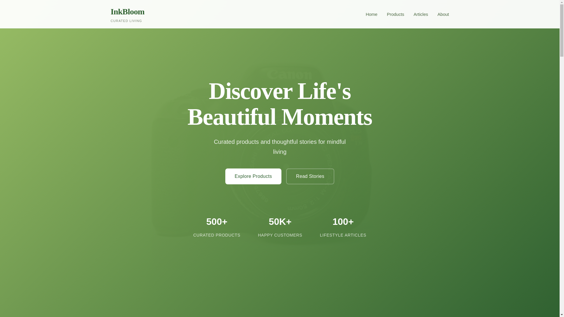 website screenshot of https://lnkbloom.pages.dev/