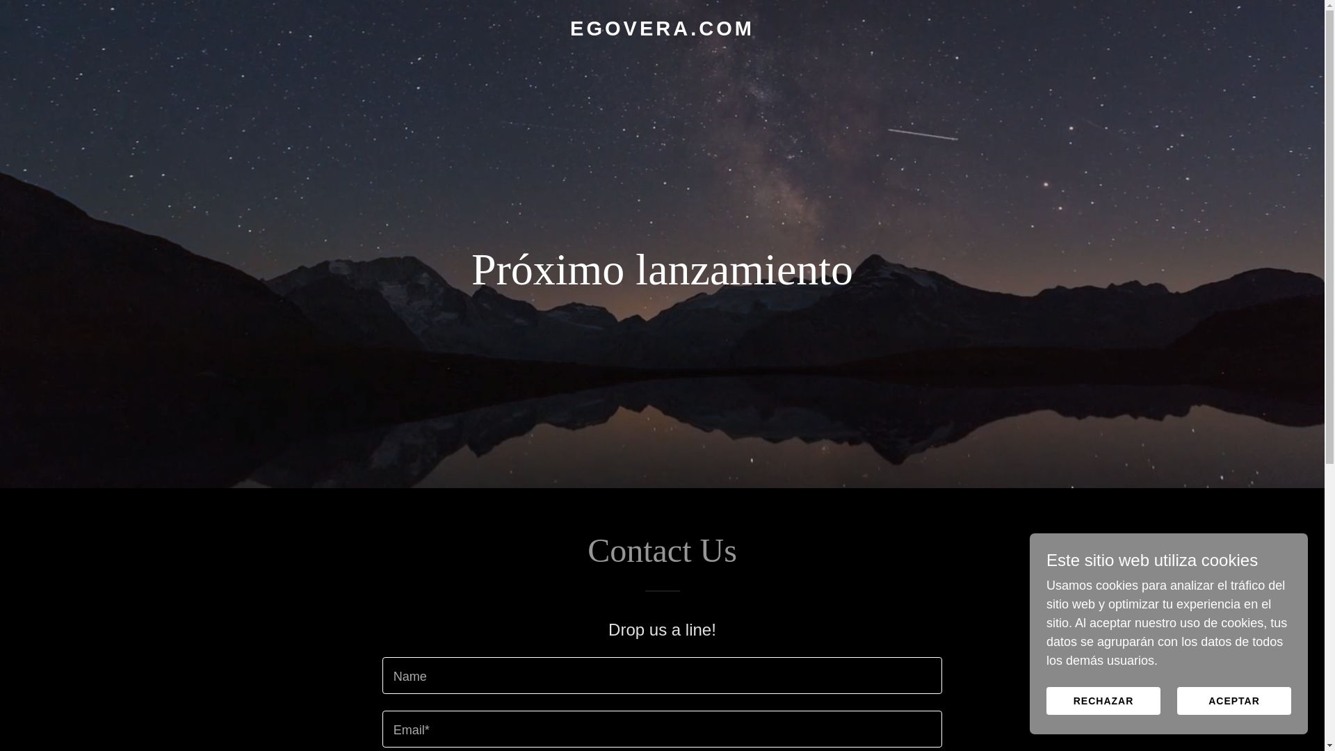 website screenshot of https://egovera.com/