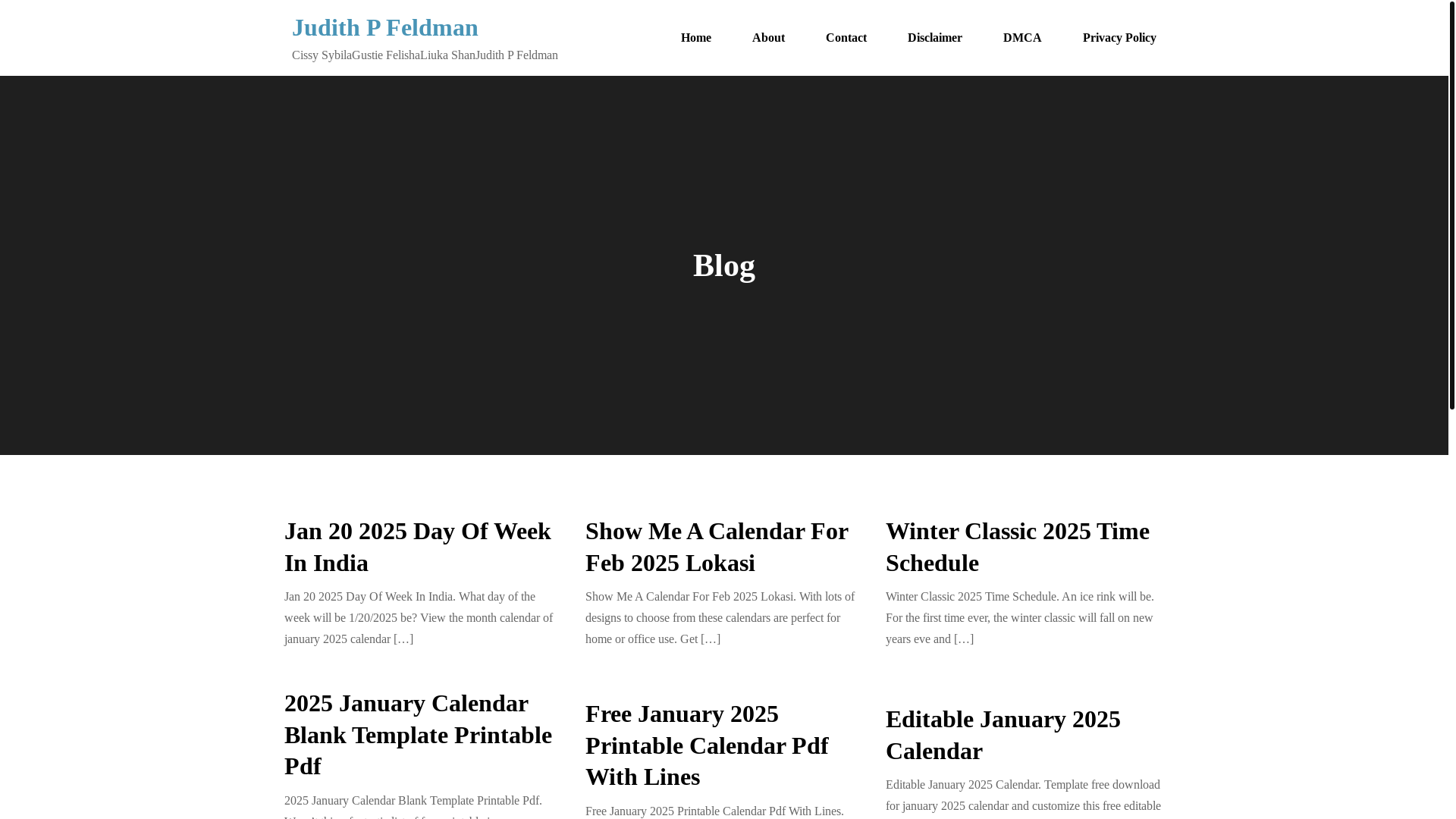 website screenshot of https://judithpfeldmanb.pages.dev/