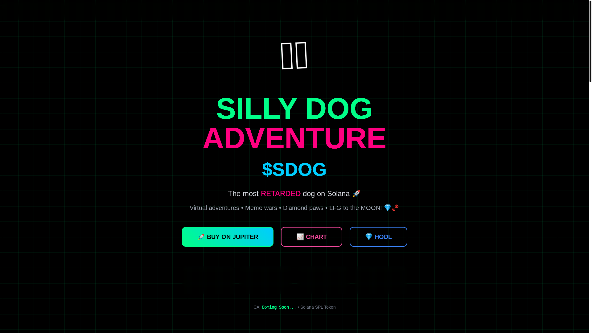 website screenshot of https://sillydogadventure-test.online/
