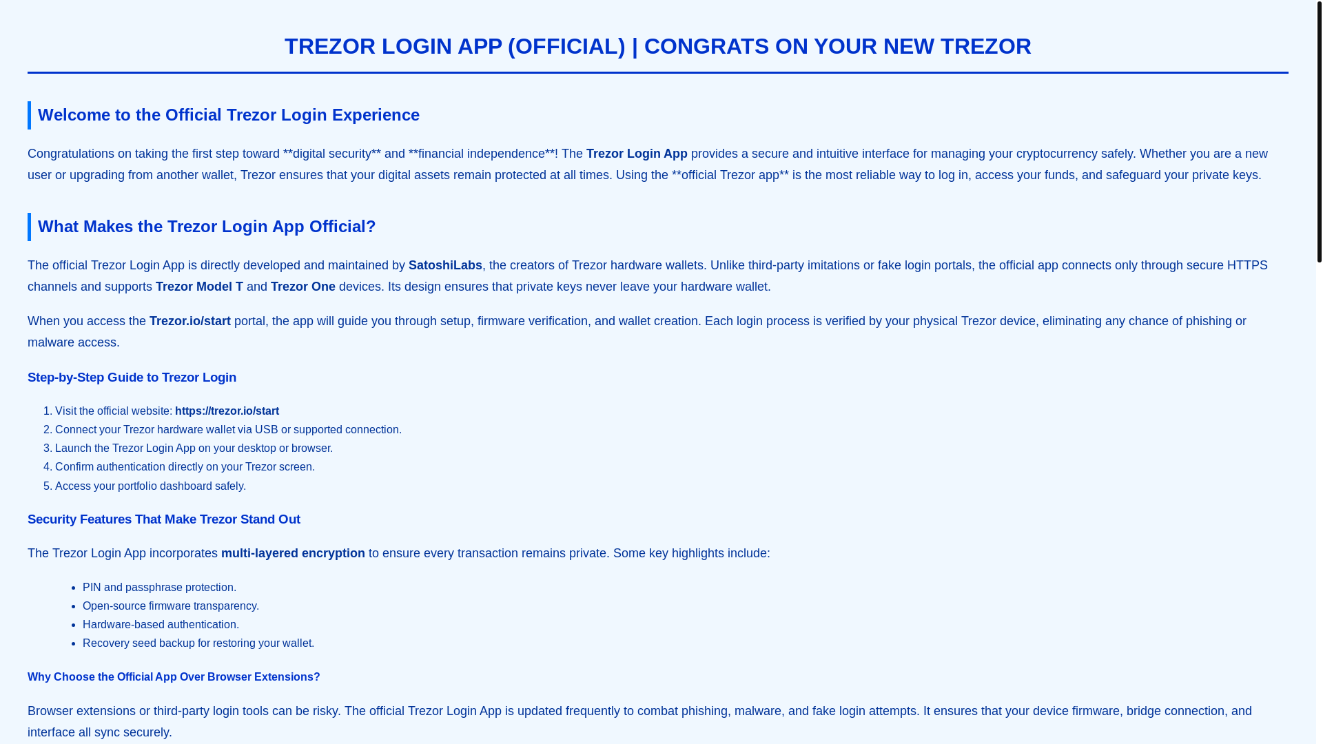 website screenshot of https://offical--logn-trezr-io-us.pages.dev/