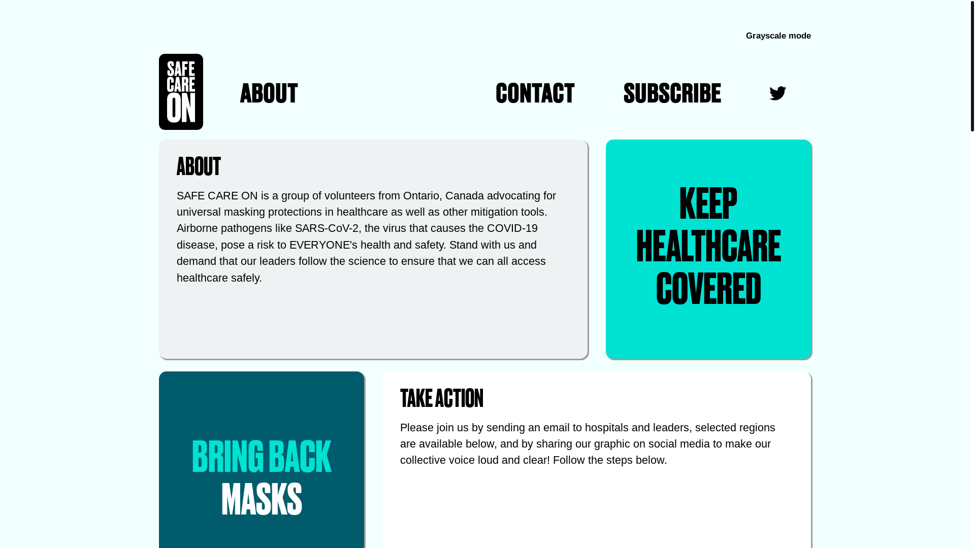 website screenshot of https://safecareonweb.pages.dev/