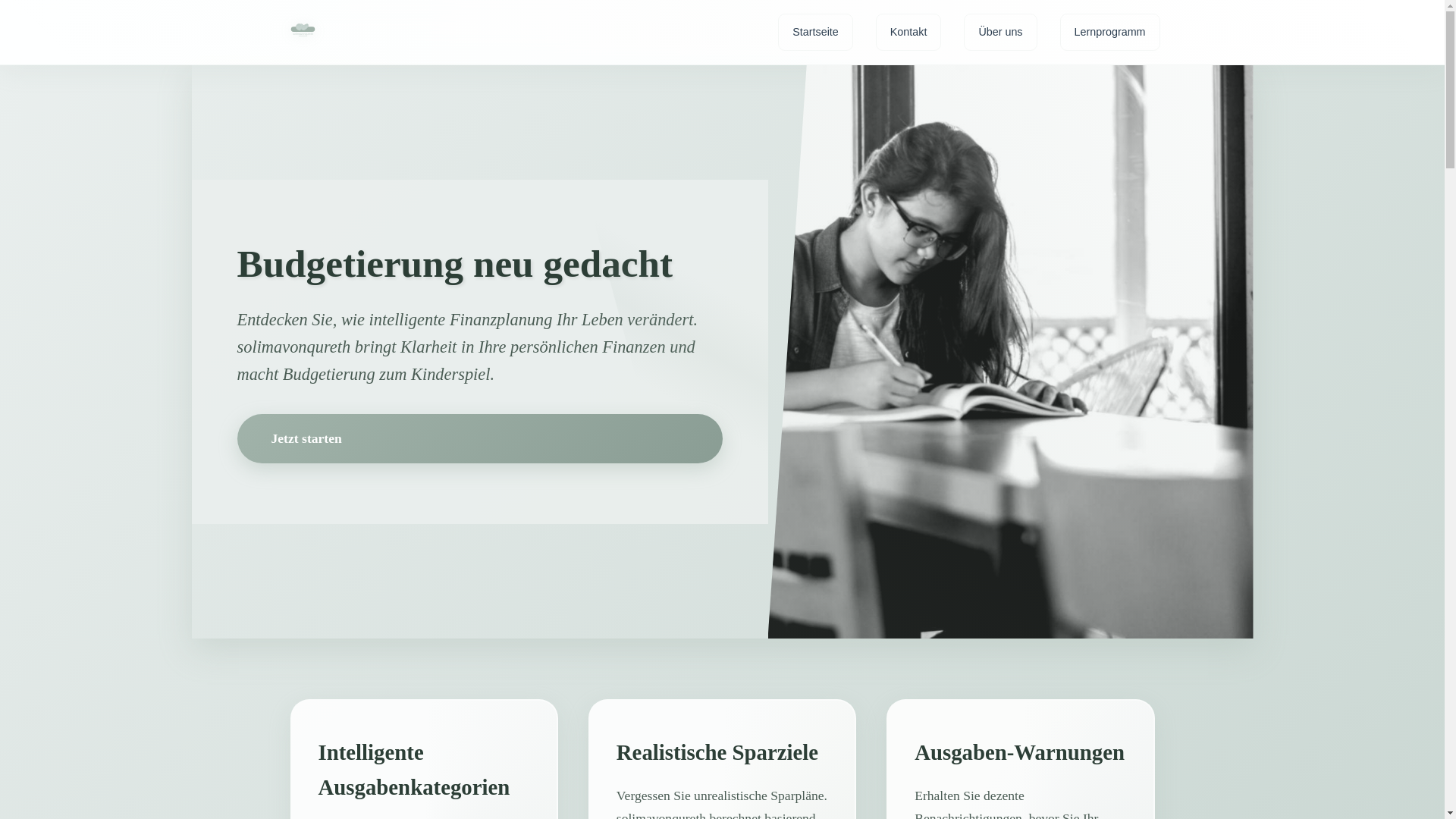 website screenshot of https://solimavonqureth.sbs/