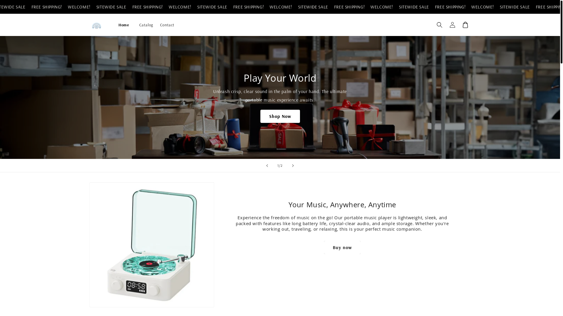website screenshot of https://sleepy-watchers.shop/