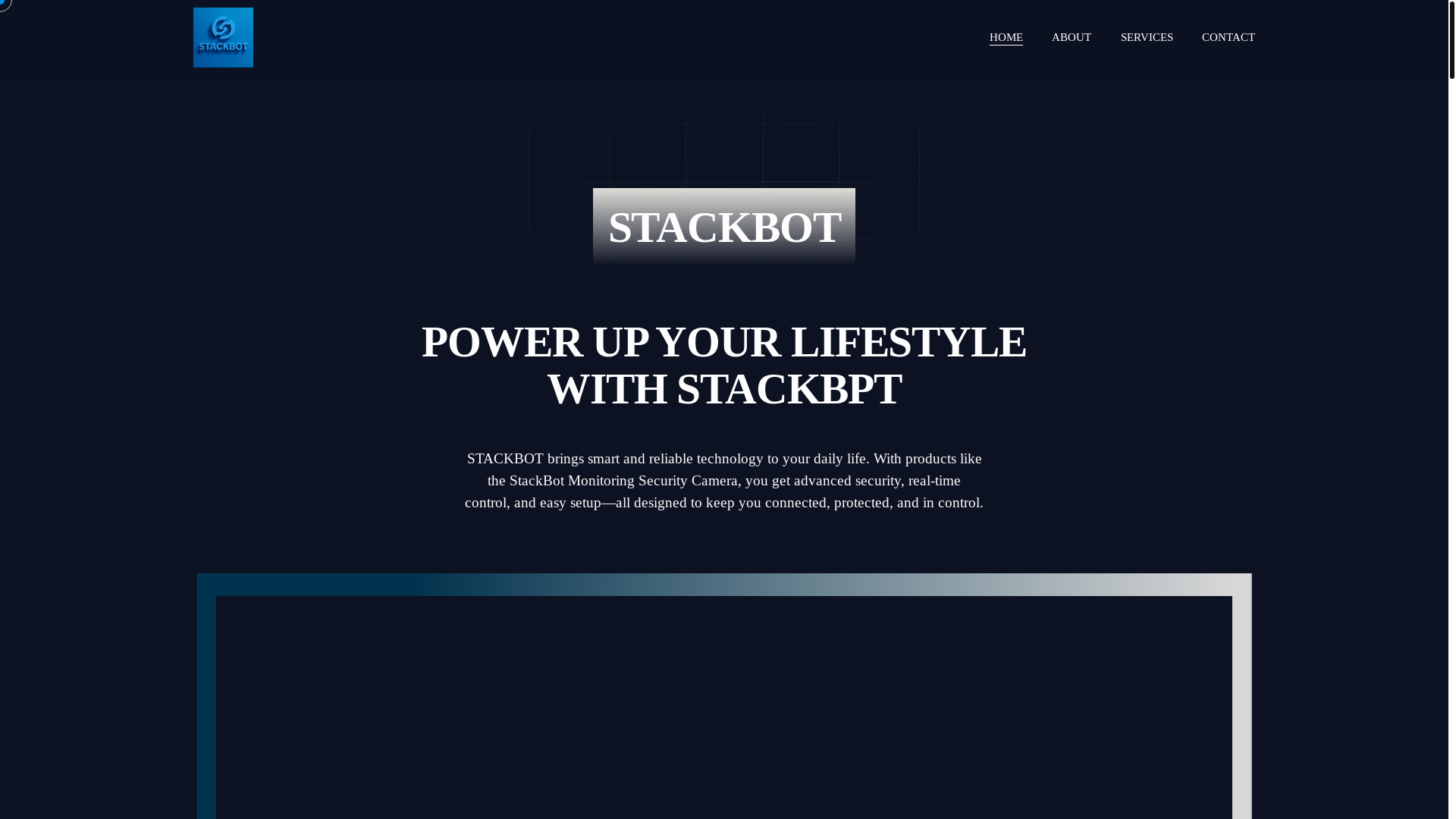 website screenshot of https://stackbotglobal.com/