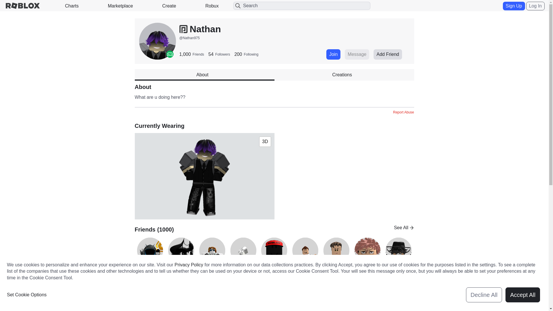website screenshot of https://roblox.com.hr/users/6537449811/profile