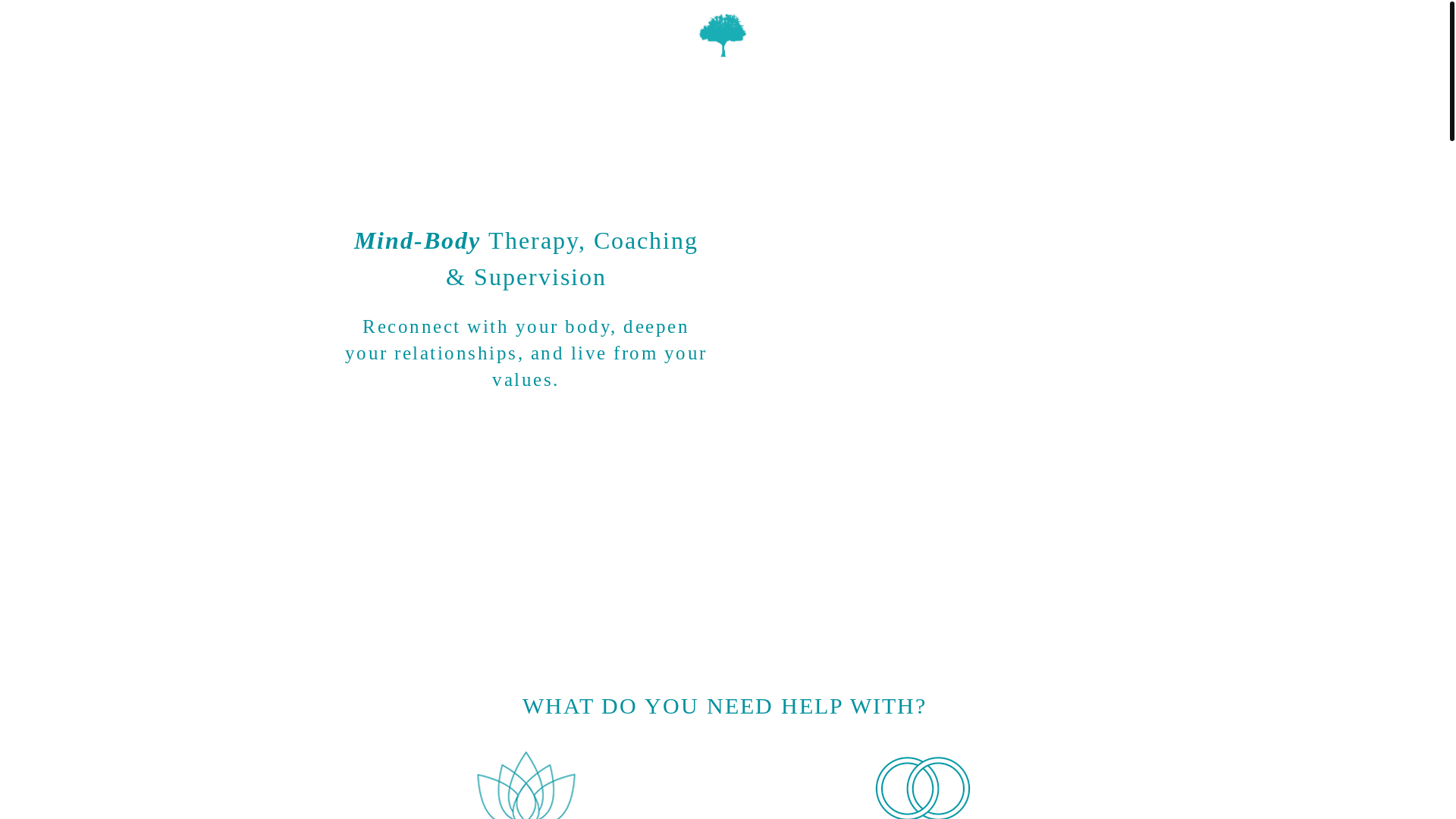 website screenshot of https://somaticselfsanctuary.ca/