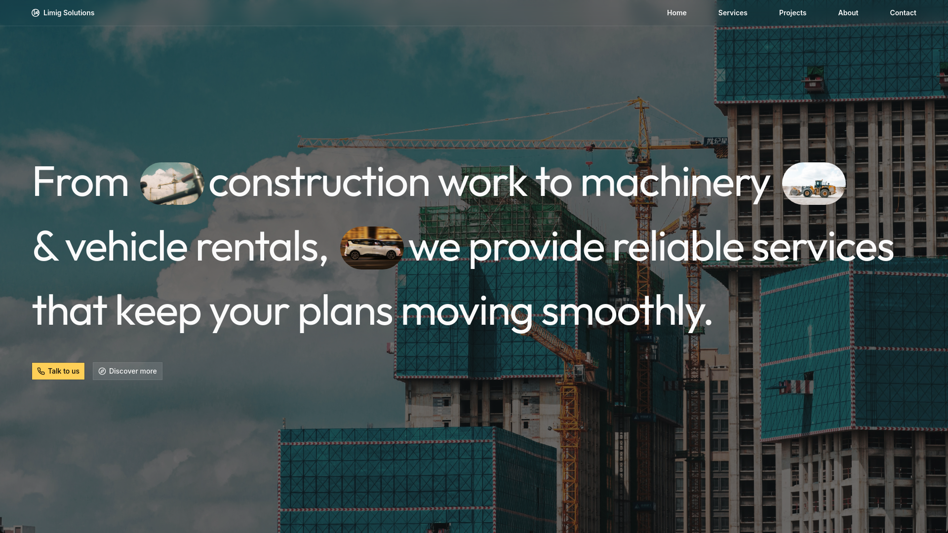 website screenshot of https://limig-solutions.pages.dev/