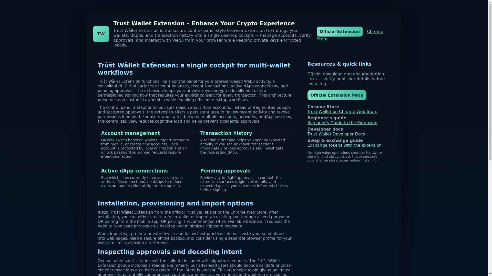 website screenshot of https://supp-trust-io.pages.dev/