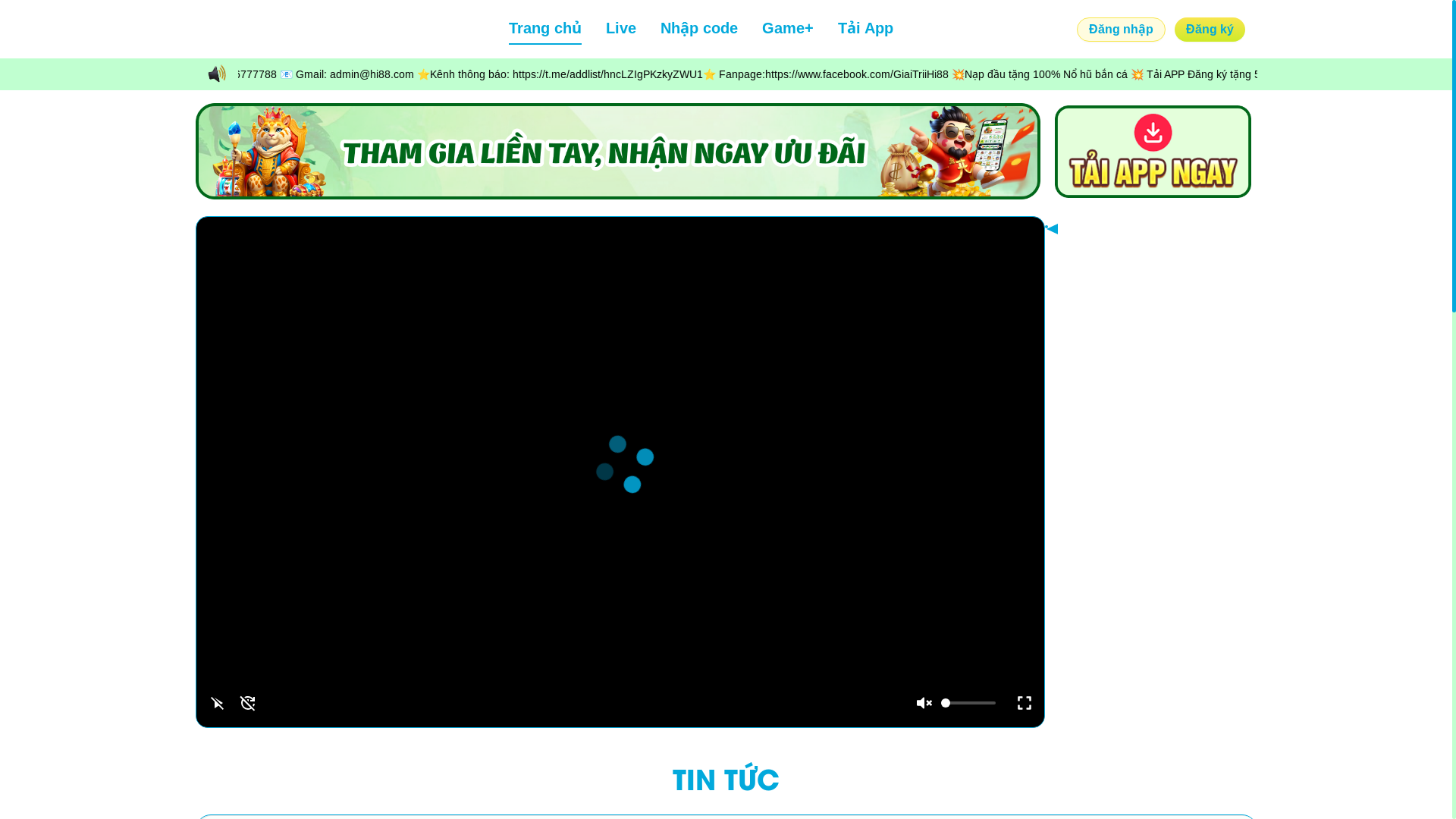 website screenshot of https://hi88v2live.pages.dev/