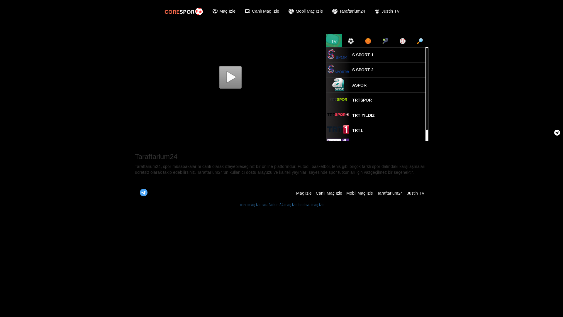 website screenshot of https://taraftariumtr10.in/