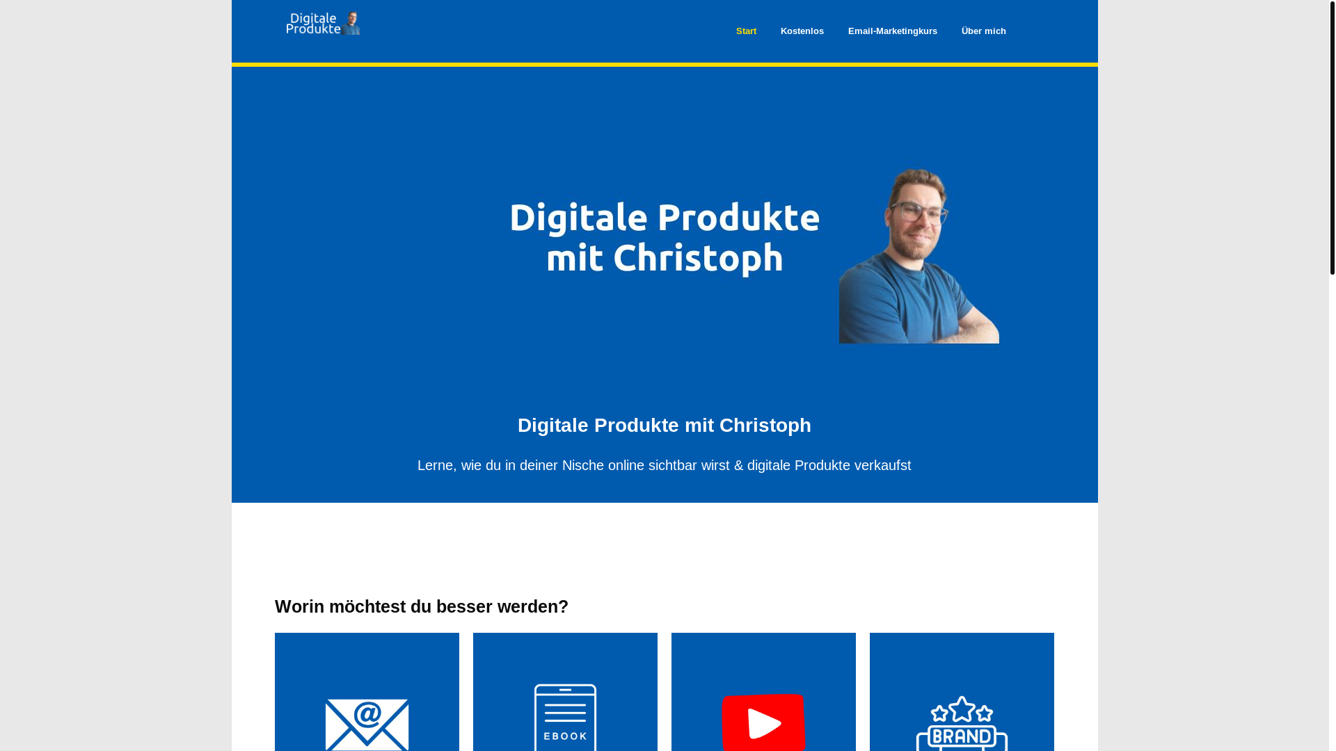 website screenshot of https://digitale-produkte-chris.de/