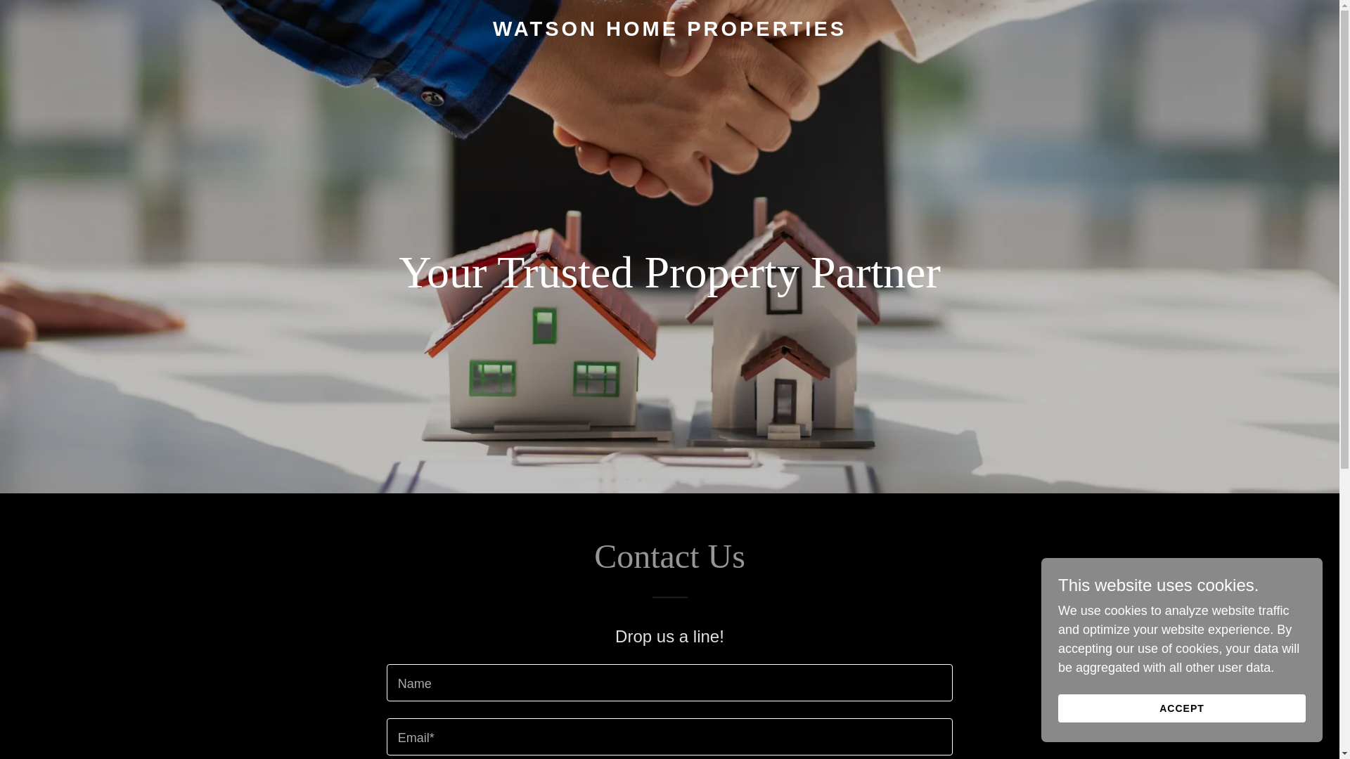 website screenshot of https://watsonhomeproperties.com/
