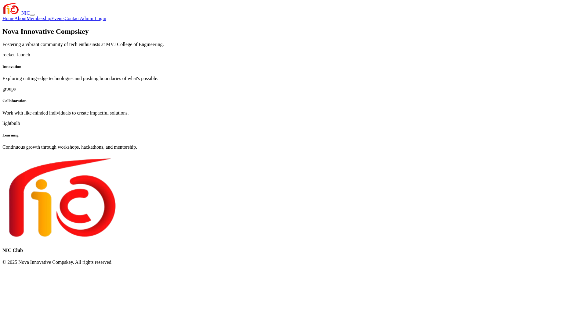 website screenshot of https://nic-website.pages.dev/