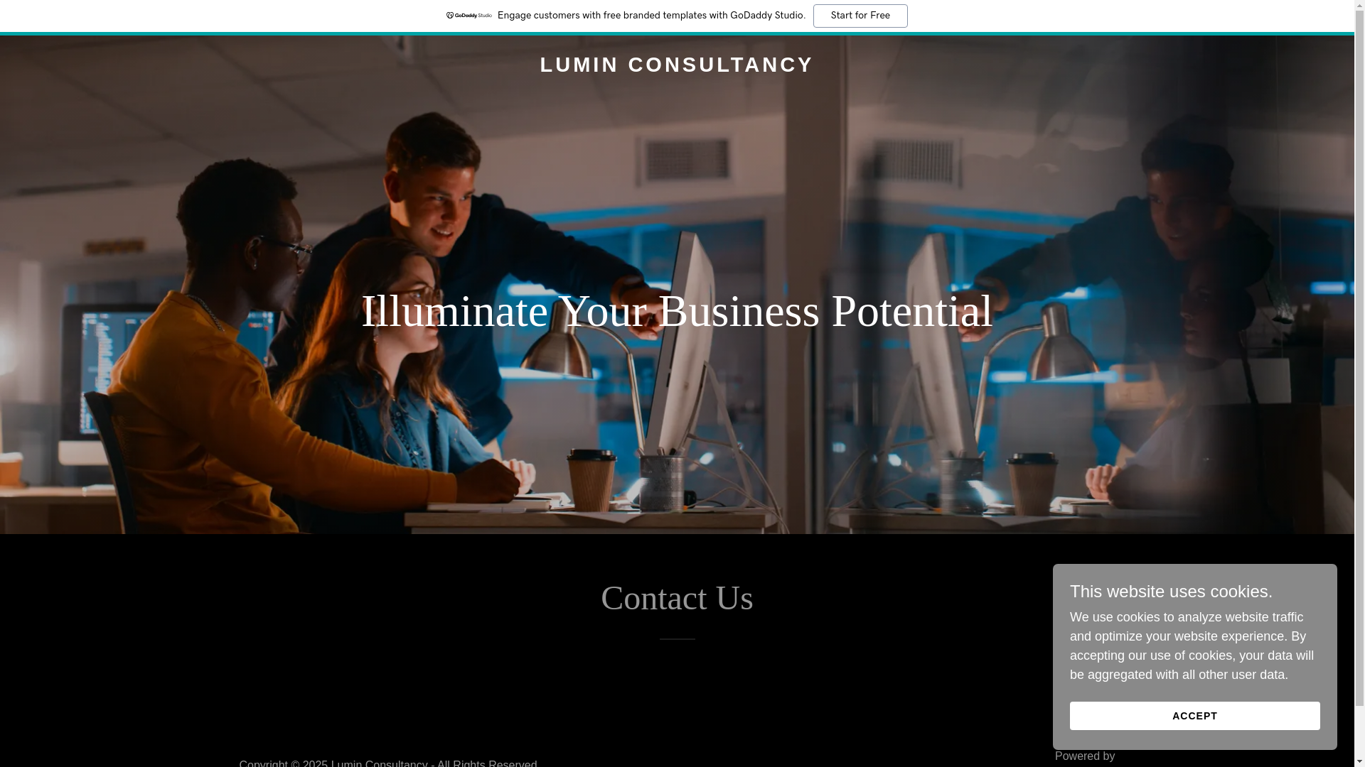 website screenshot of https://luminconsultancy.in/