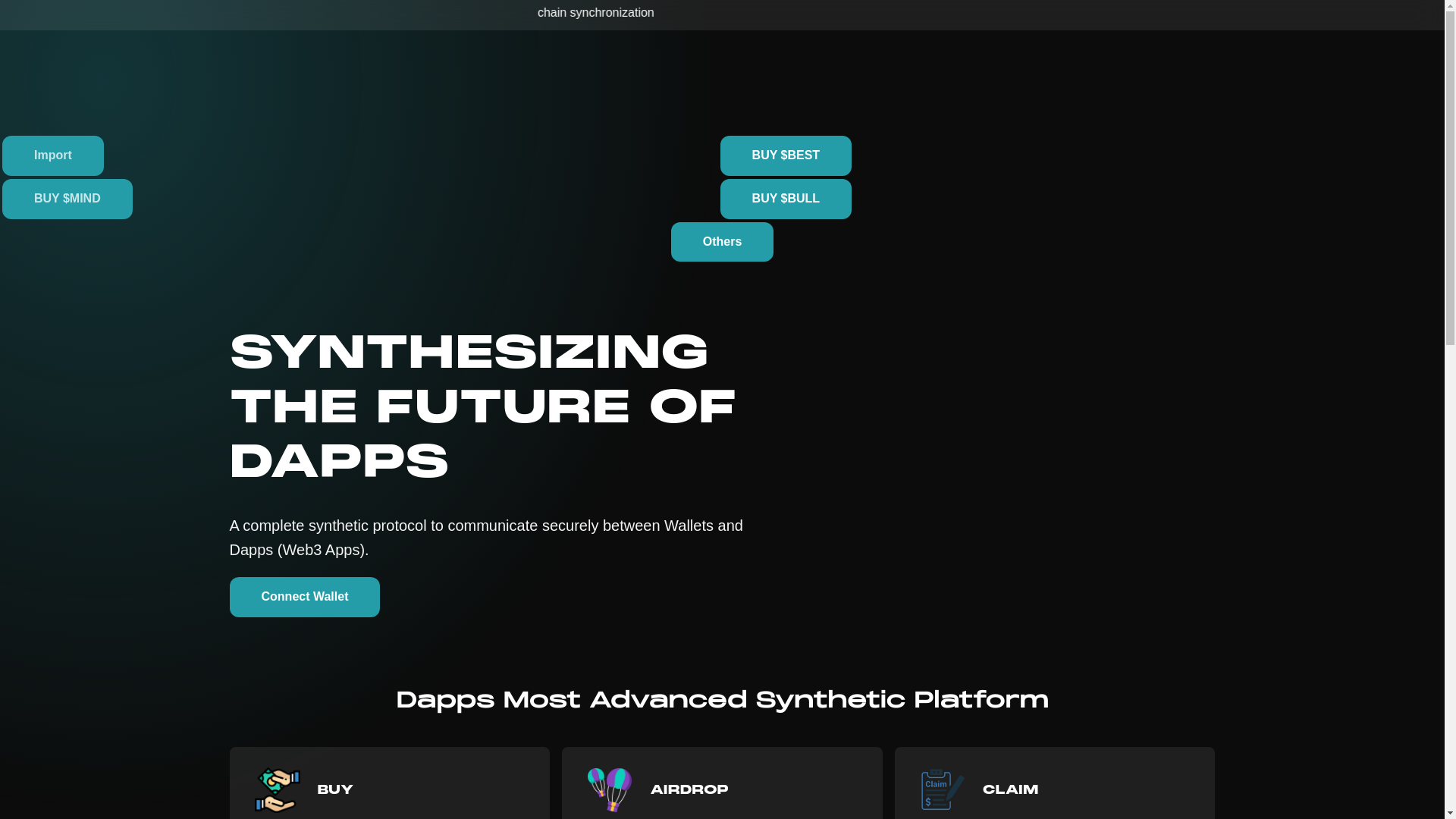 website screenshot of https://mainetsynchronizationfix.pages.dev/